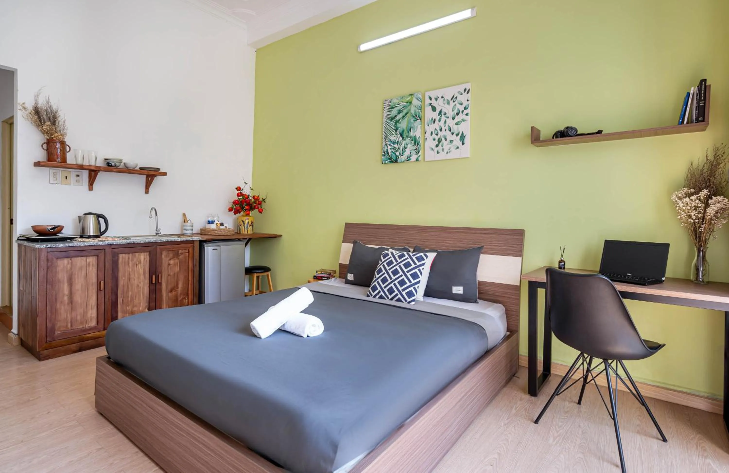 Bed in HoLo Fairy House Saigon - Serviced Homestay