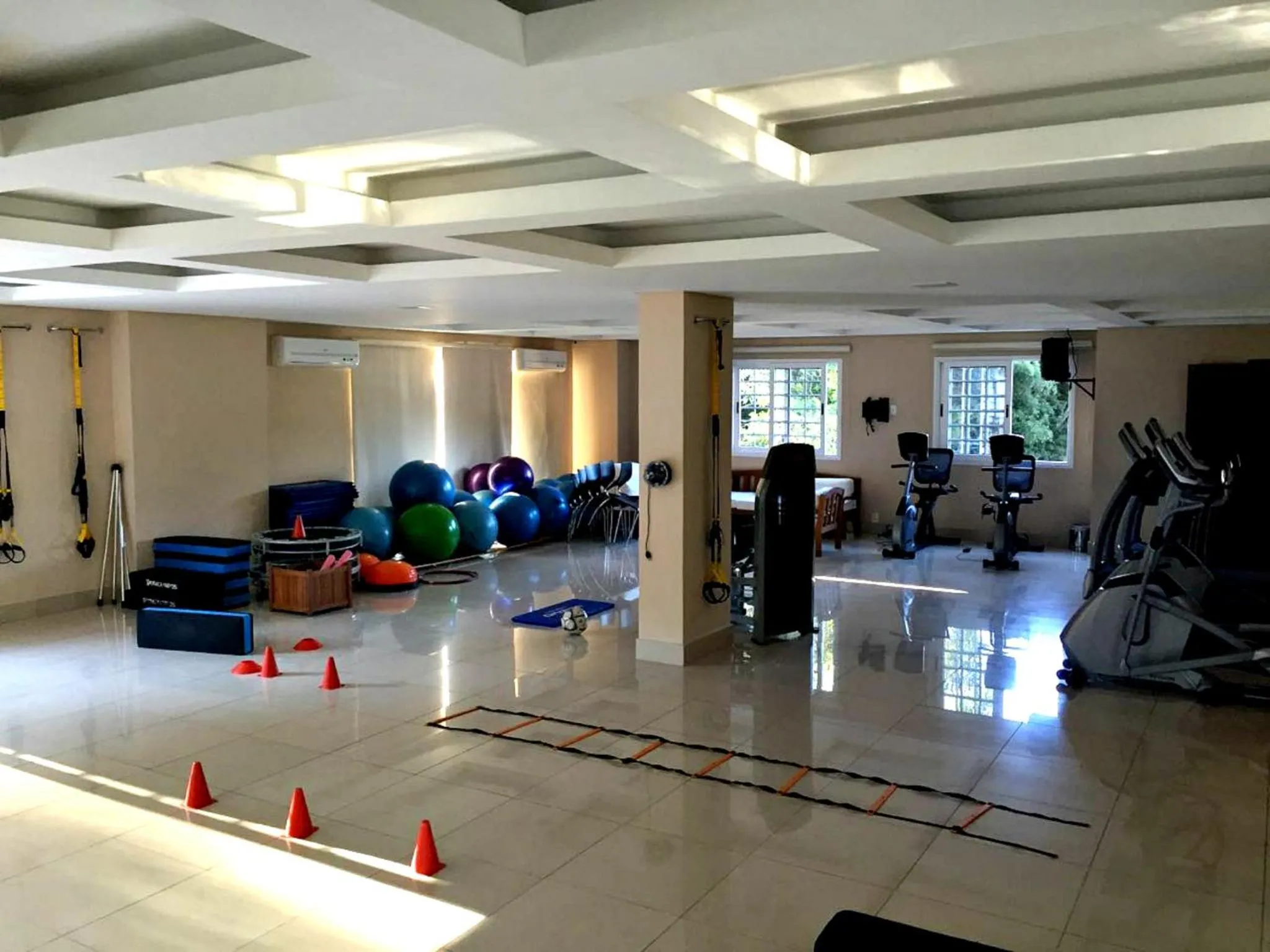 Fitness centre/facilities in Hotel Granja Brasil Resort
