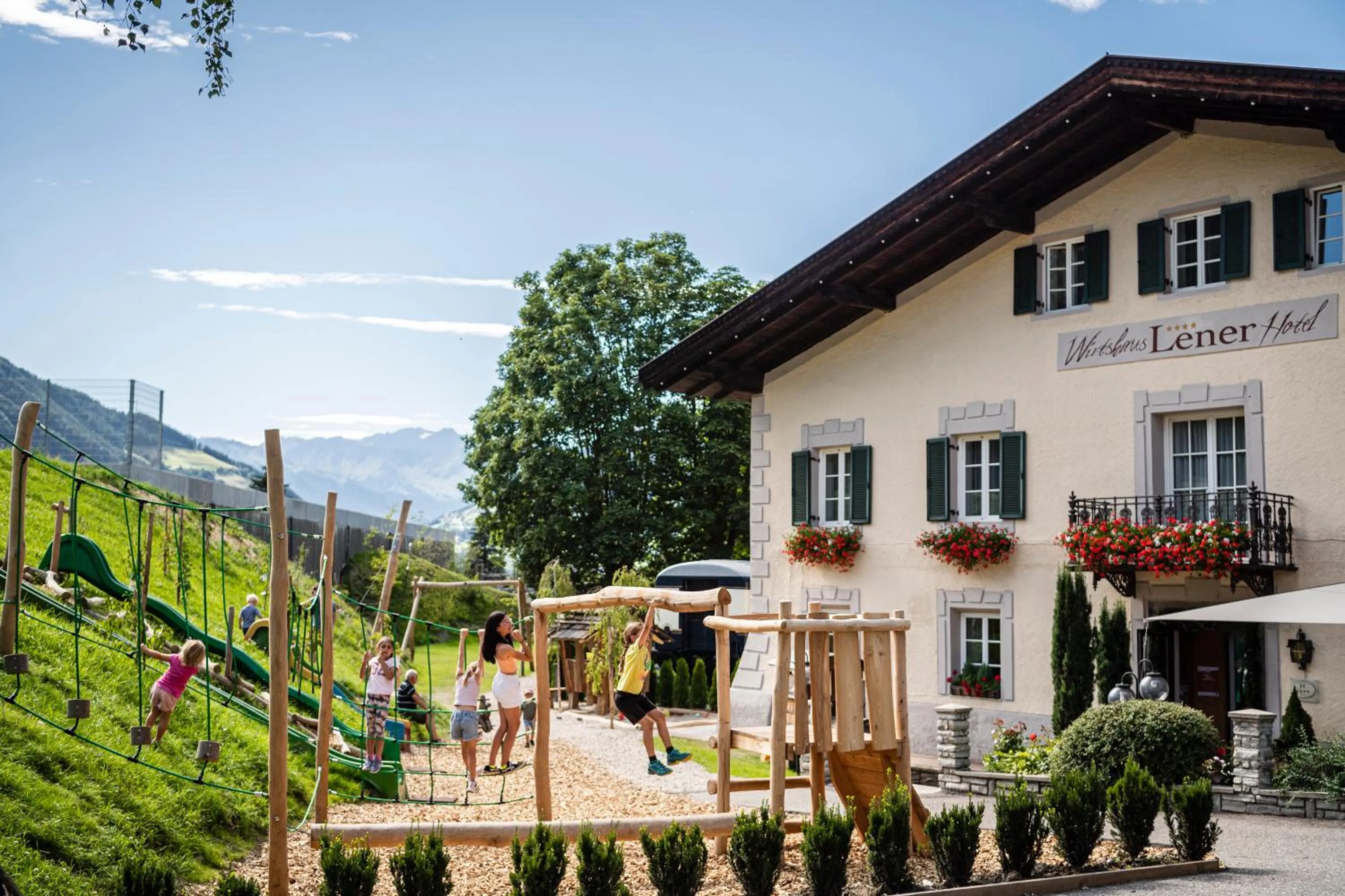 Children play ground in Hotel Lener