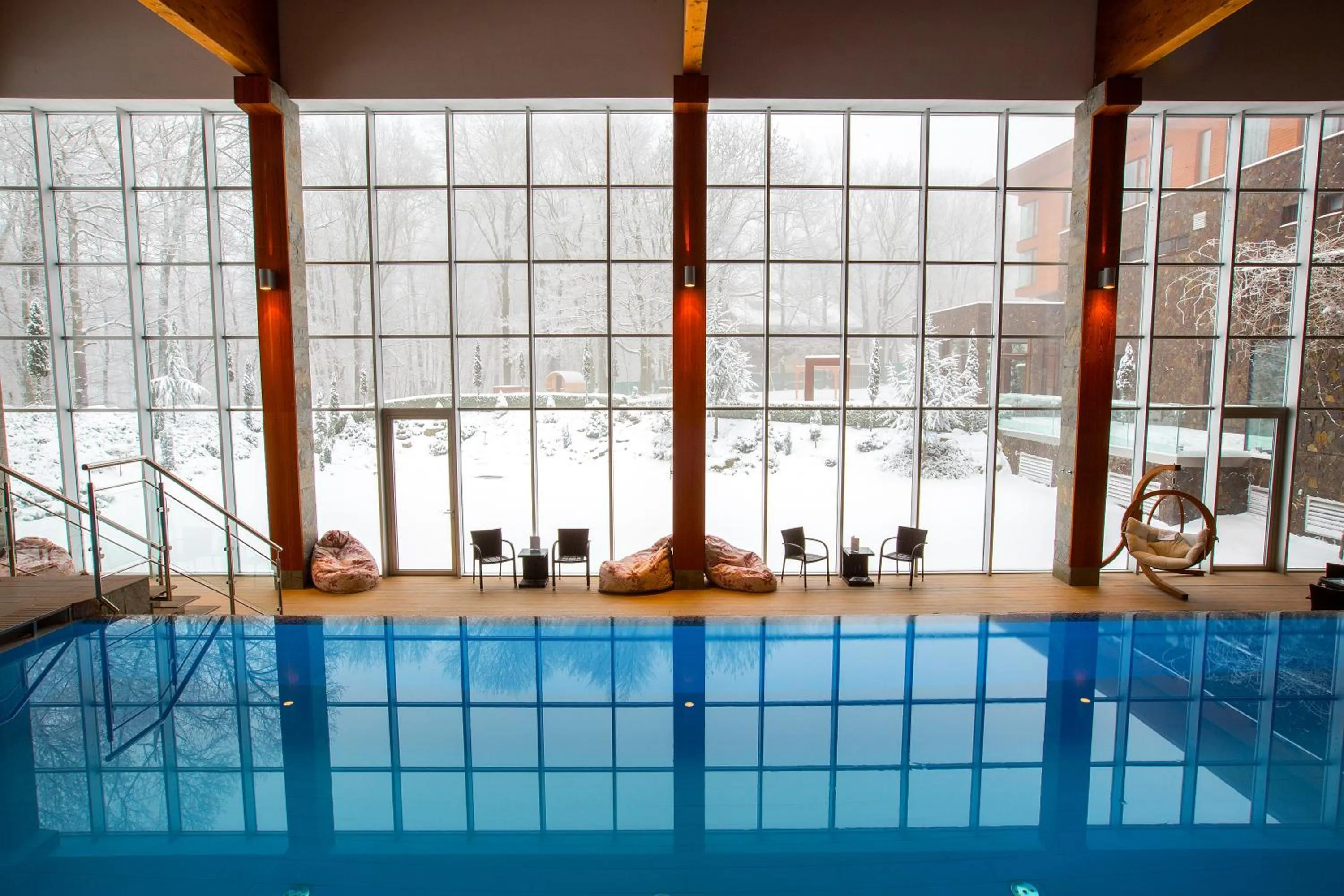 Swimming pool in Hotel Zochova Chata - Adult friendly