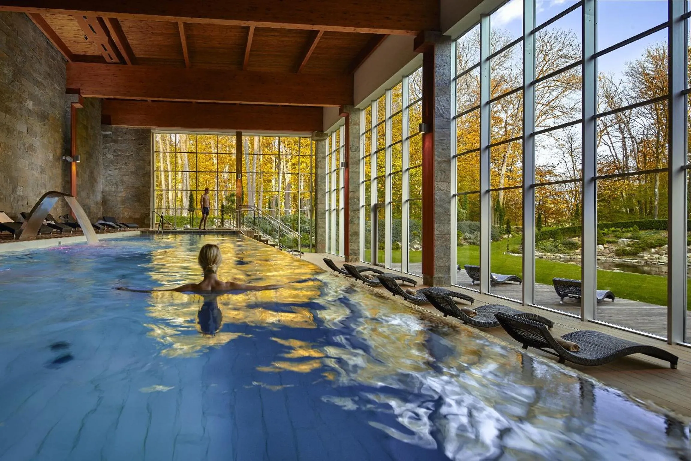 Swimming pool in Hotel Zochova Chata - Adult friendly