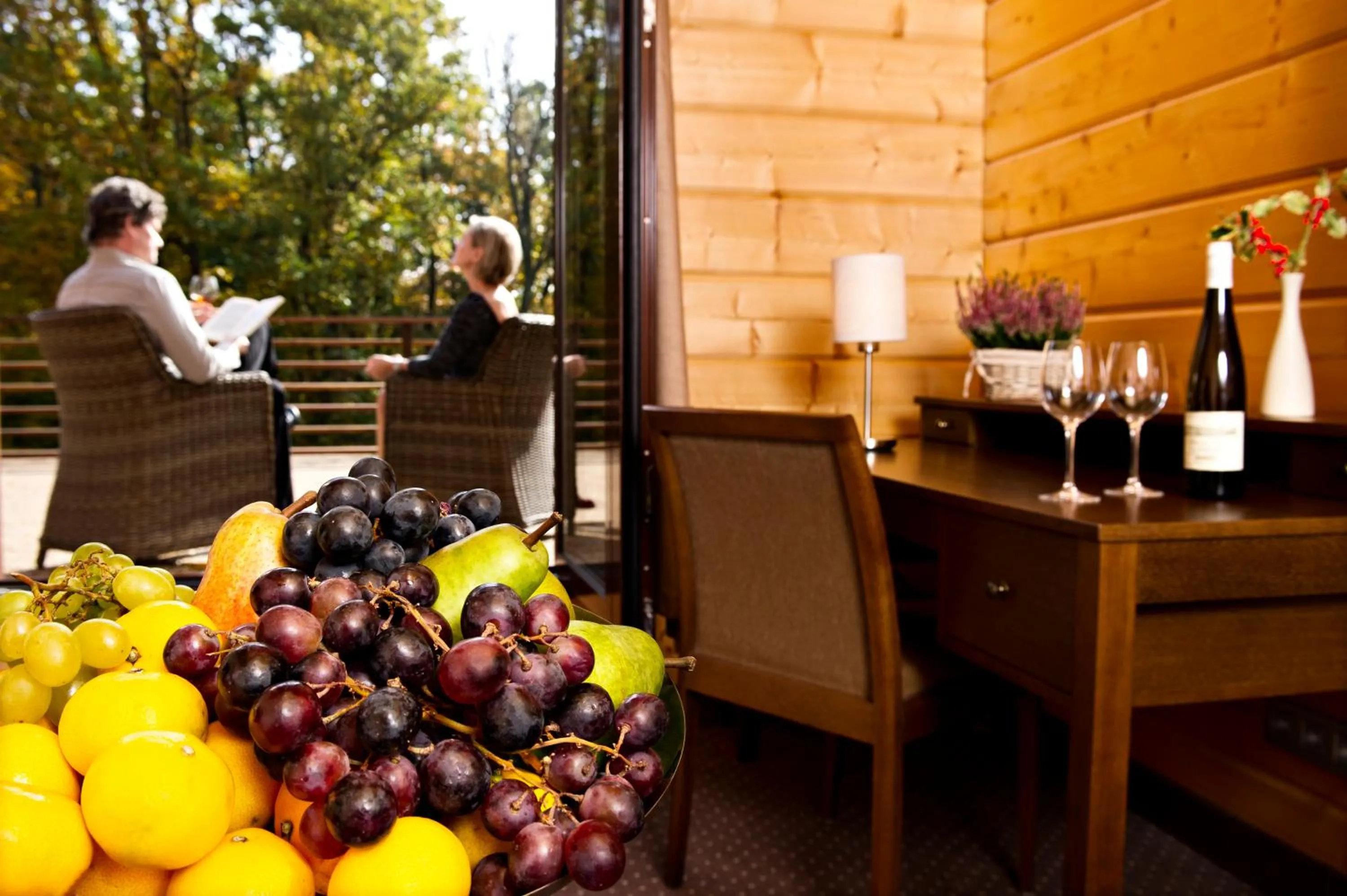 Balcony/Terrace in Hotel Zochova Chata - Adult friendly