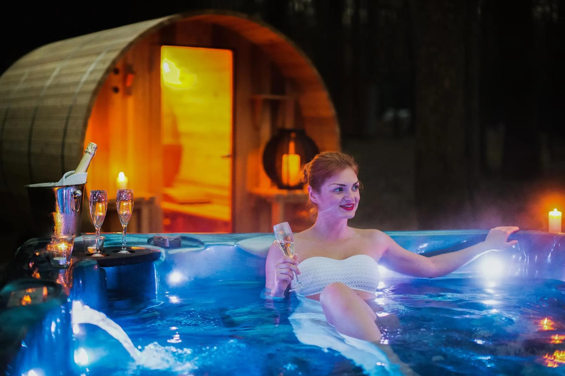 Open Air Bath in Hotel Zochova Chata - Adult friendly