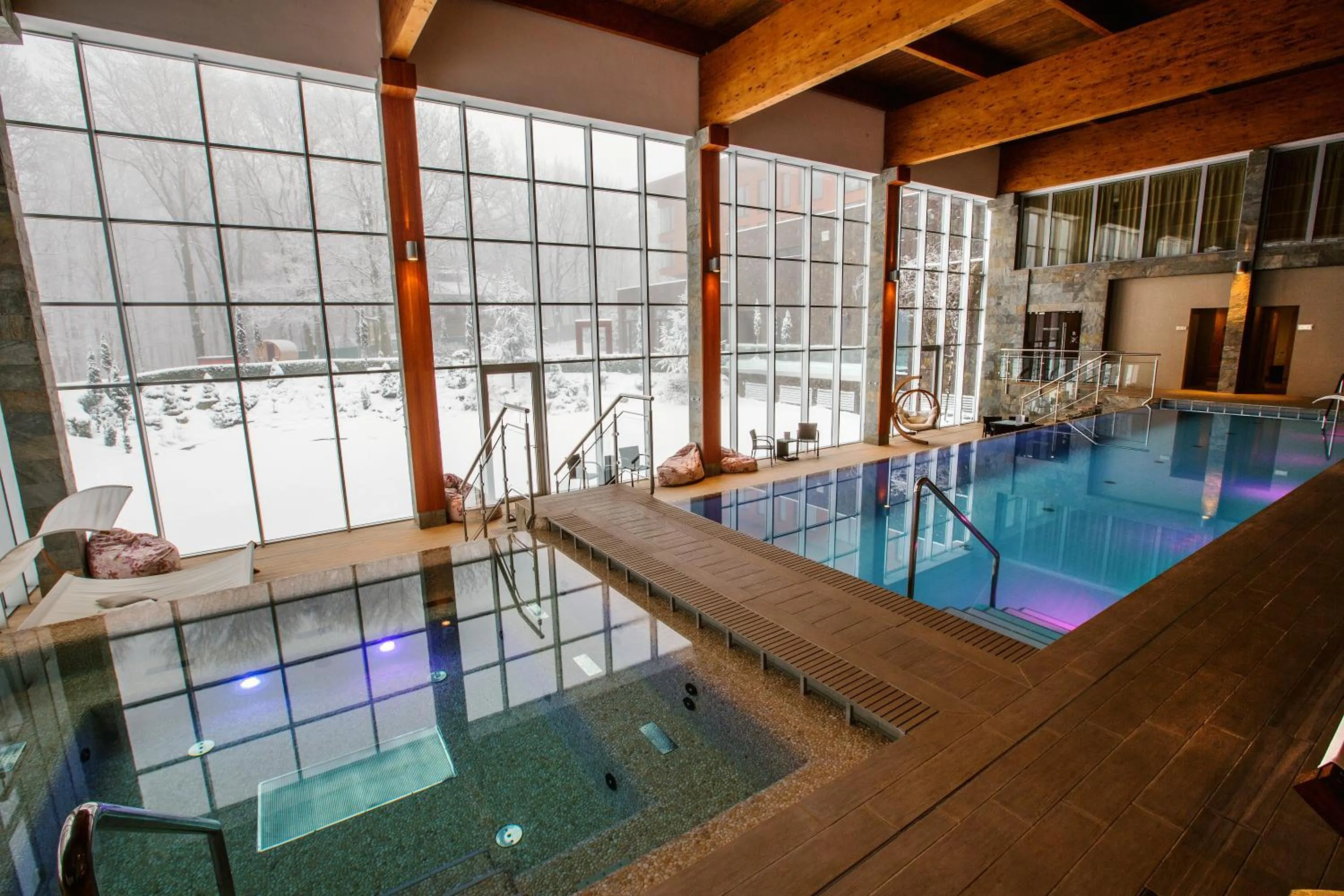Swimming pool in Hotel Zochova Chata - Adult friendly