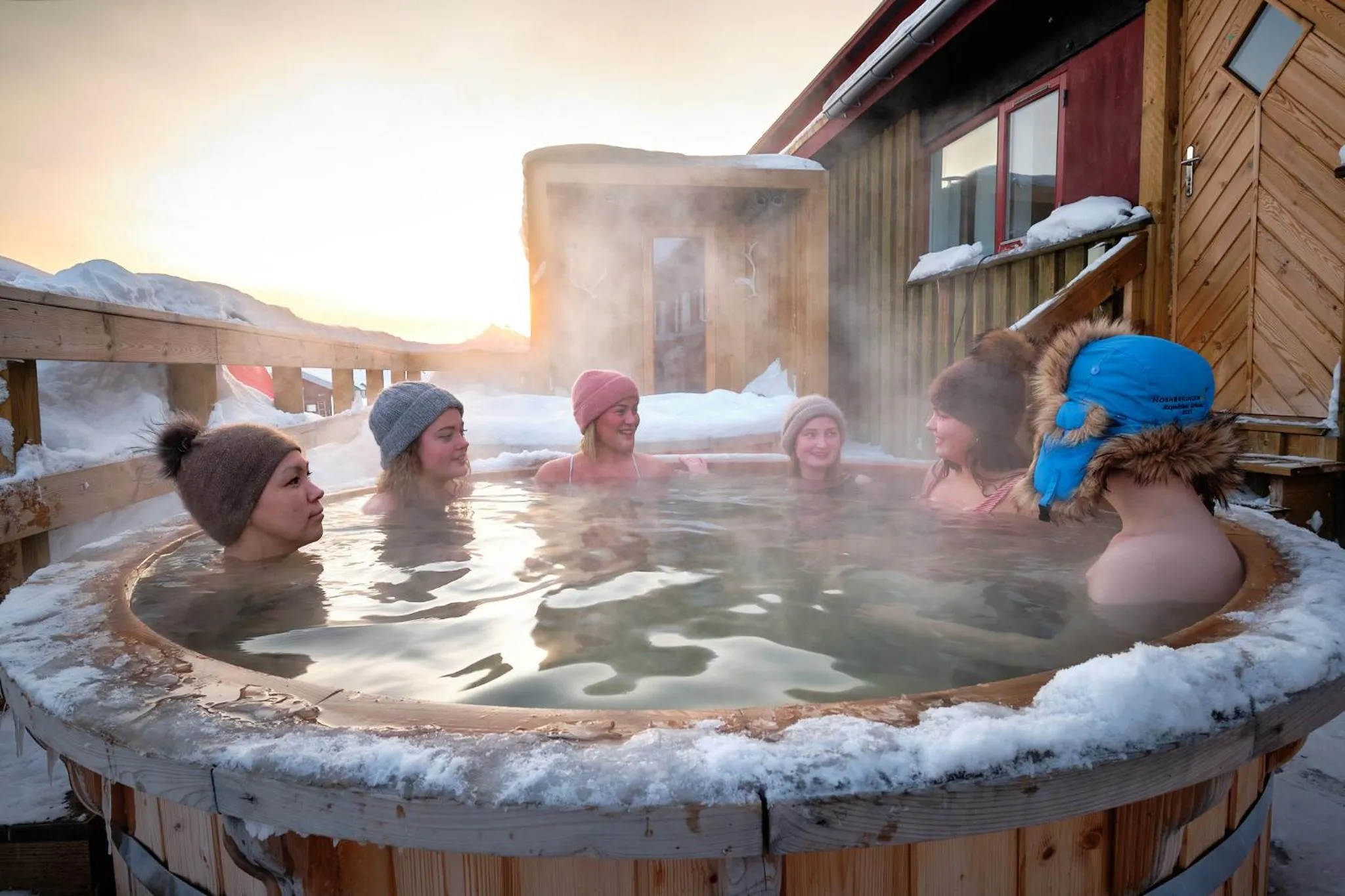 Hot Tub in Hotel Sisimiut & Tours
