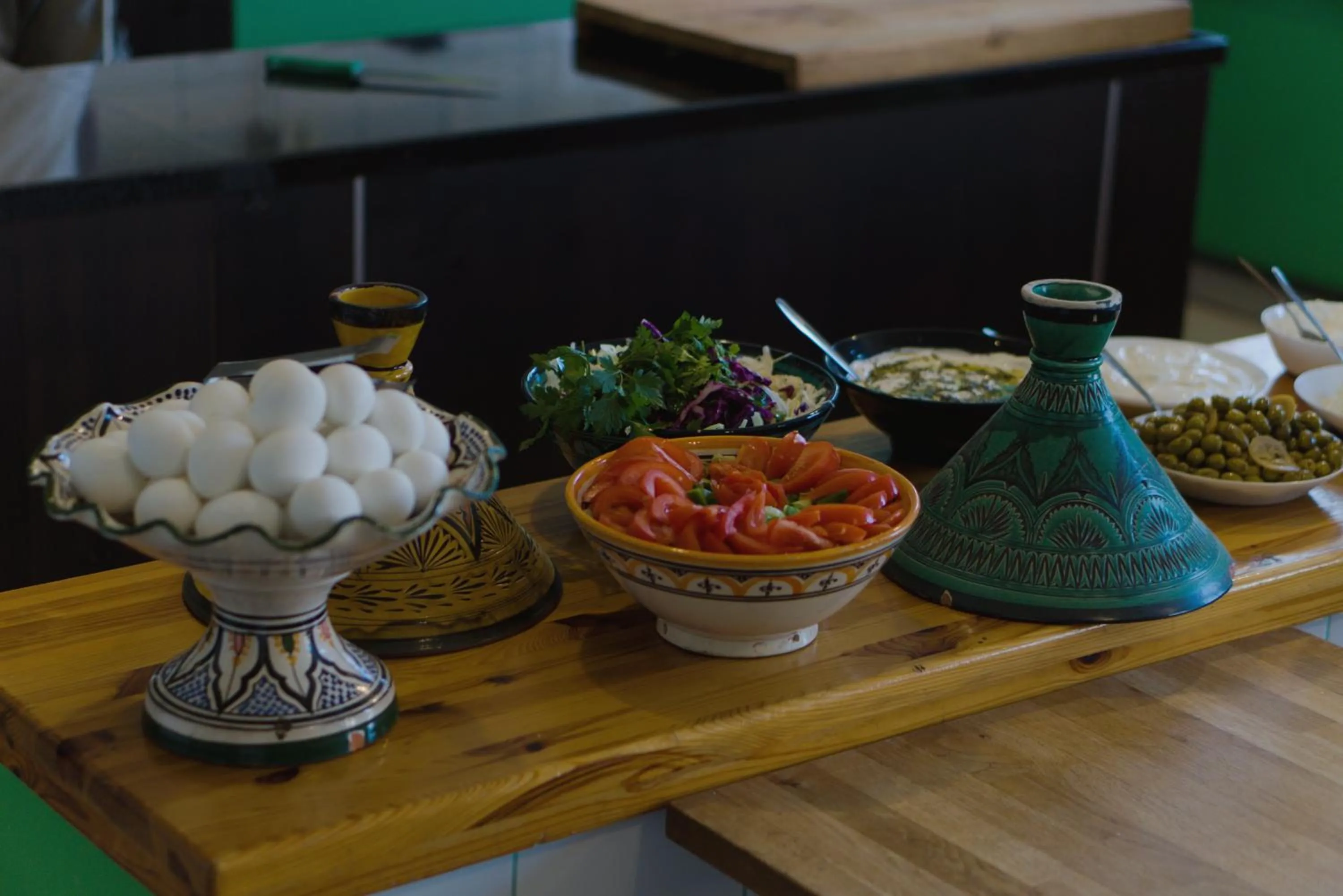 Food in Tiberias Hostel