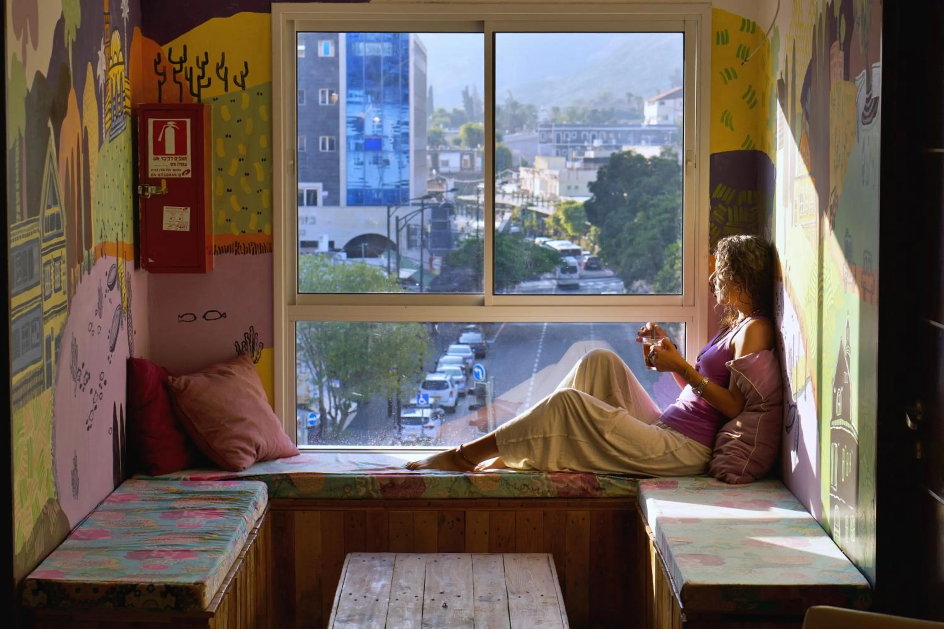 Property building in Tiberias Hostel