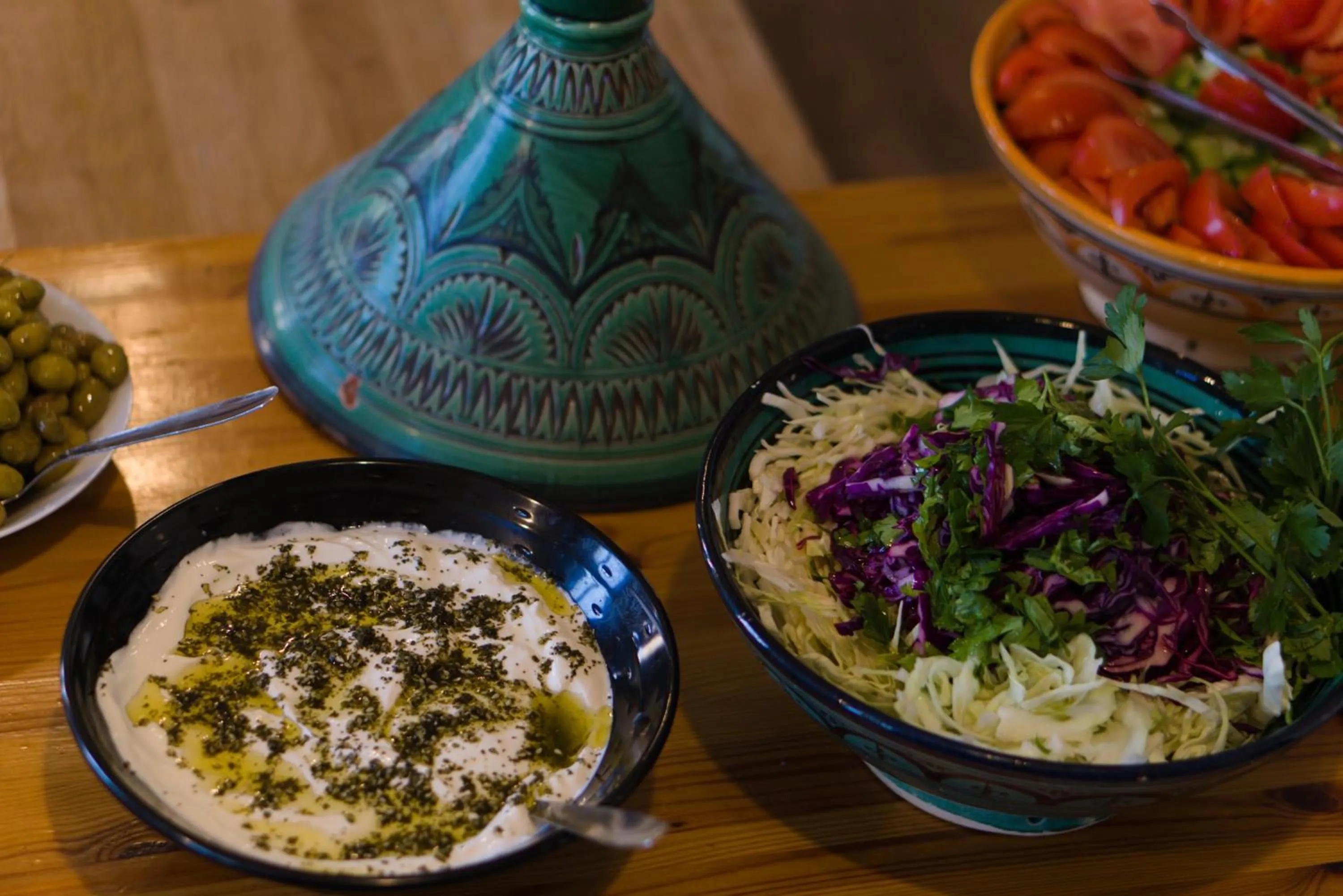 Food in Tiberias Hostel