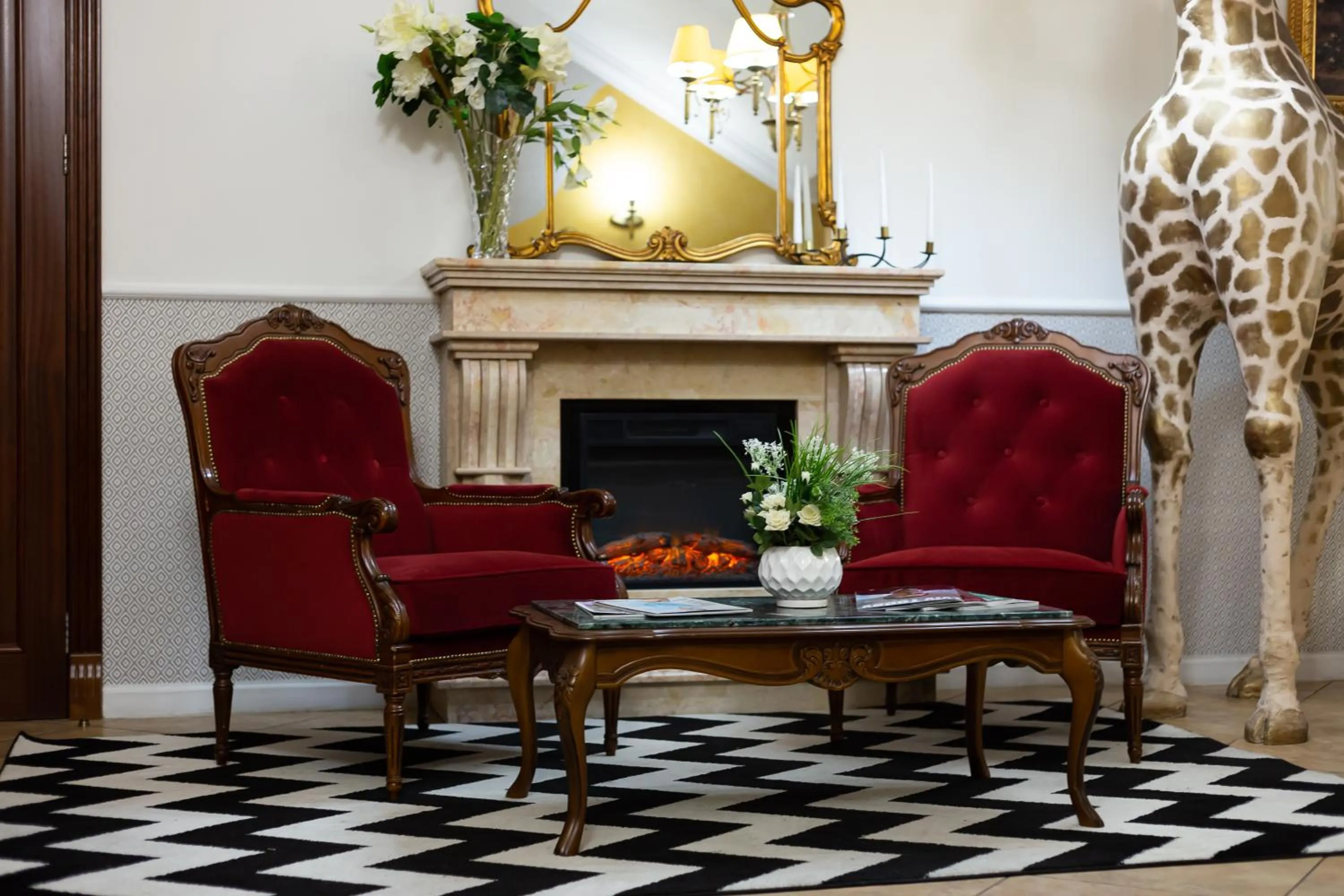 Living room in Chopin Hotel