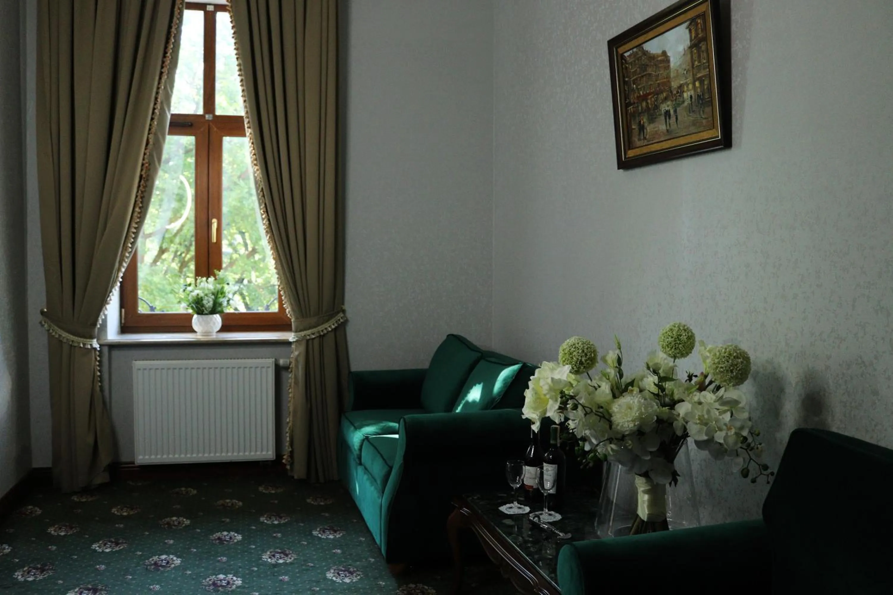 Living room in Chopin Hotel