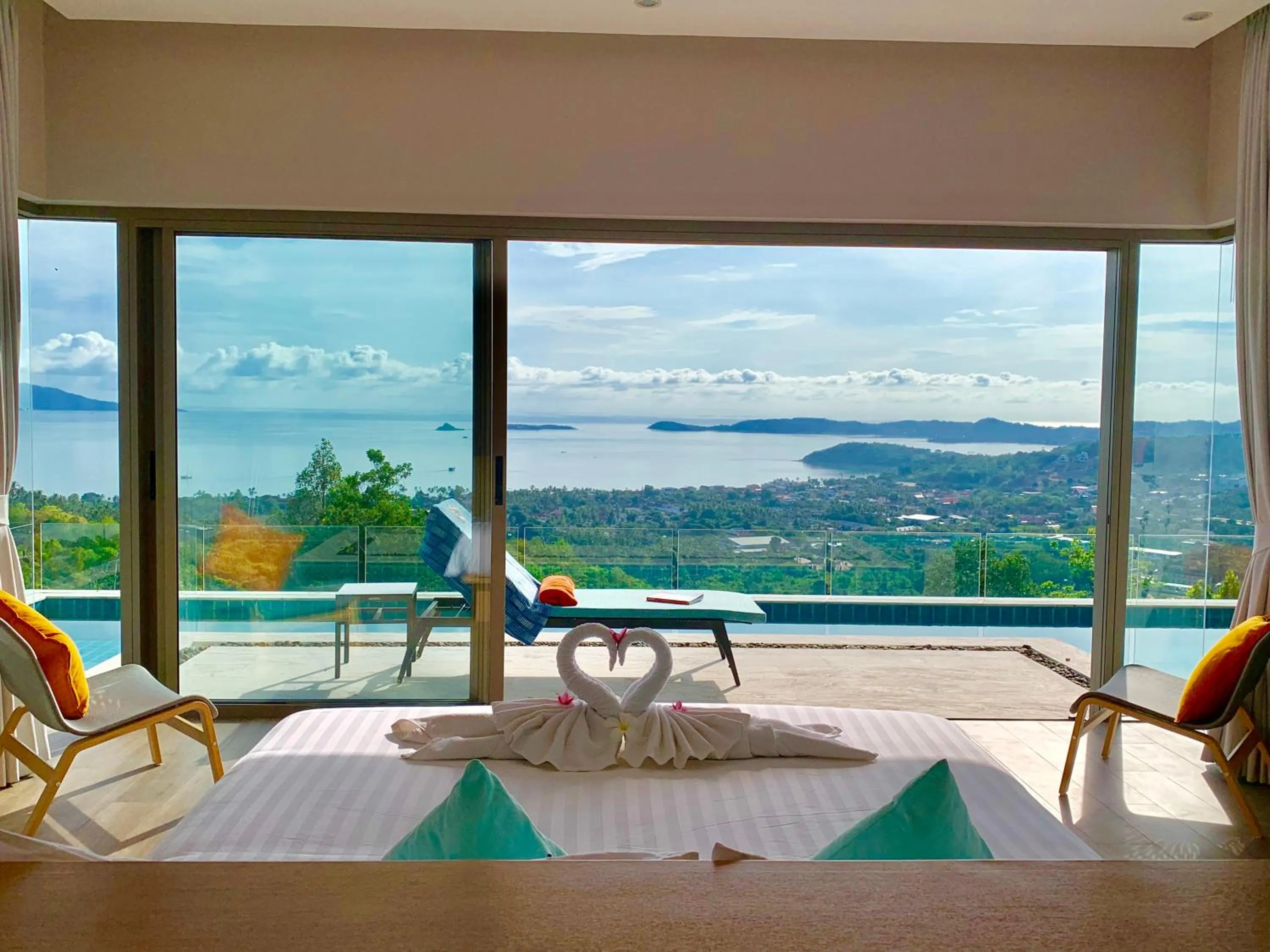 Mountain view in Villa Bella