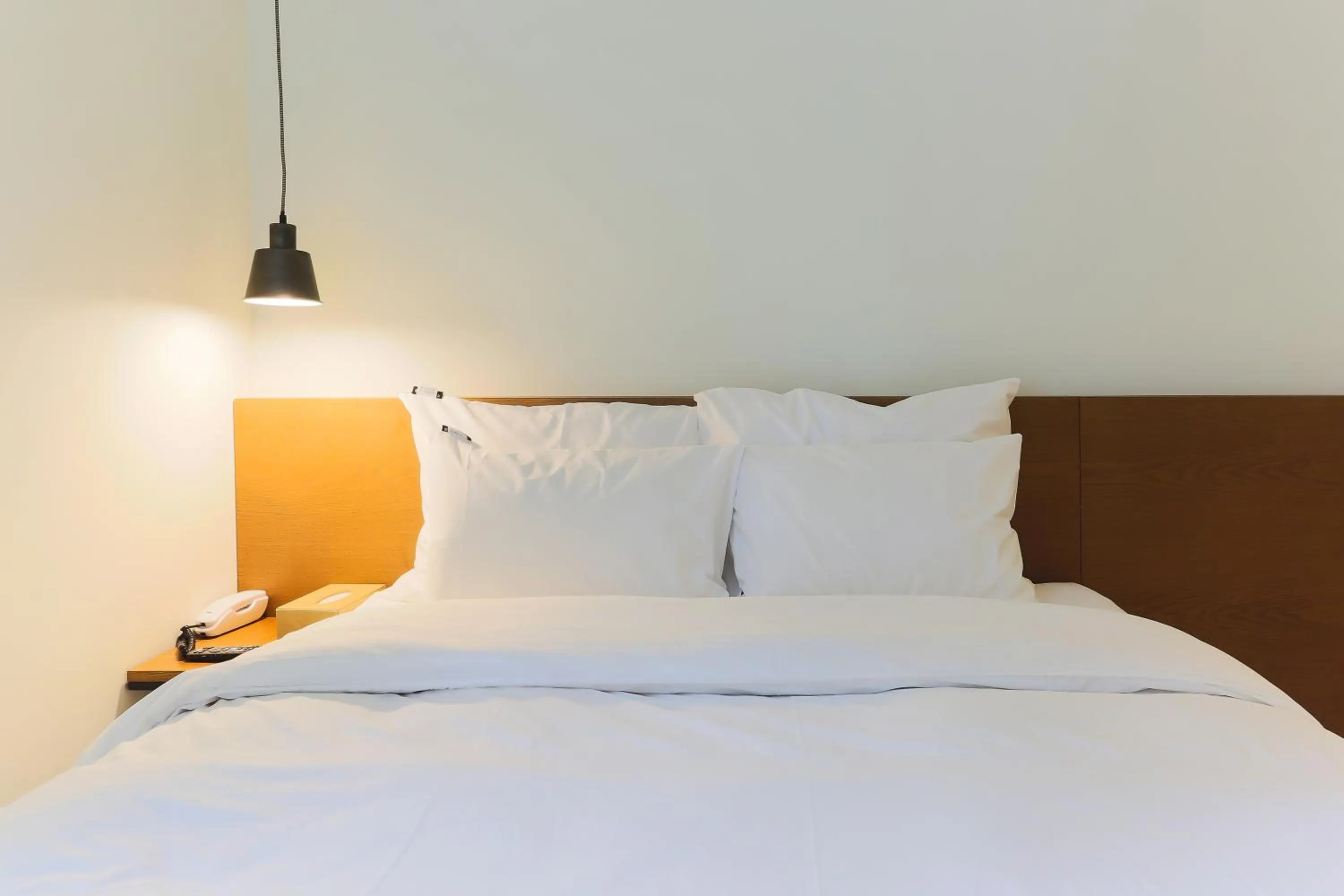 Bed in H Avenue Hotel Dongdaemun Sungshin