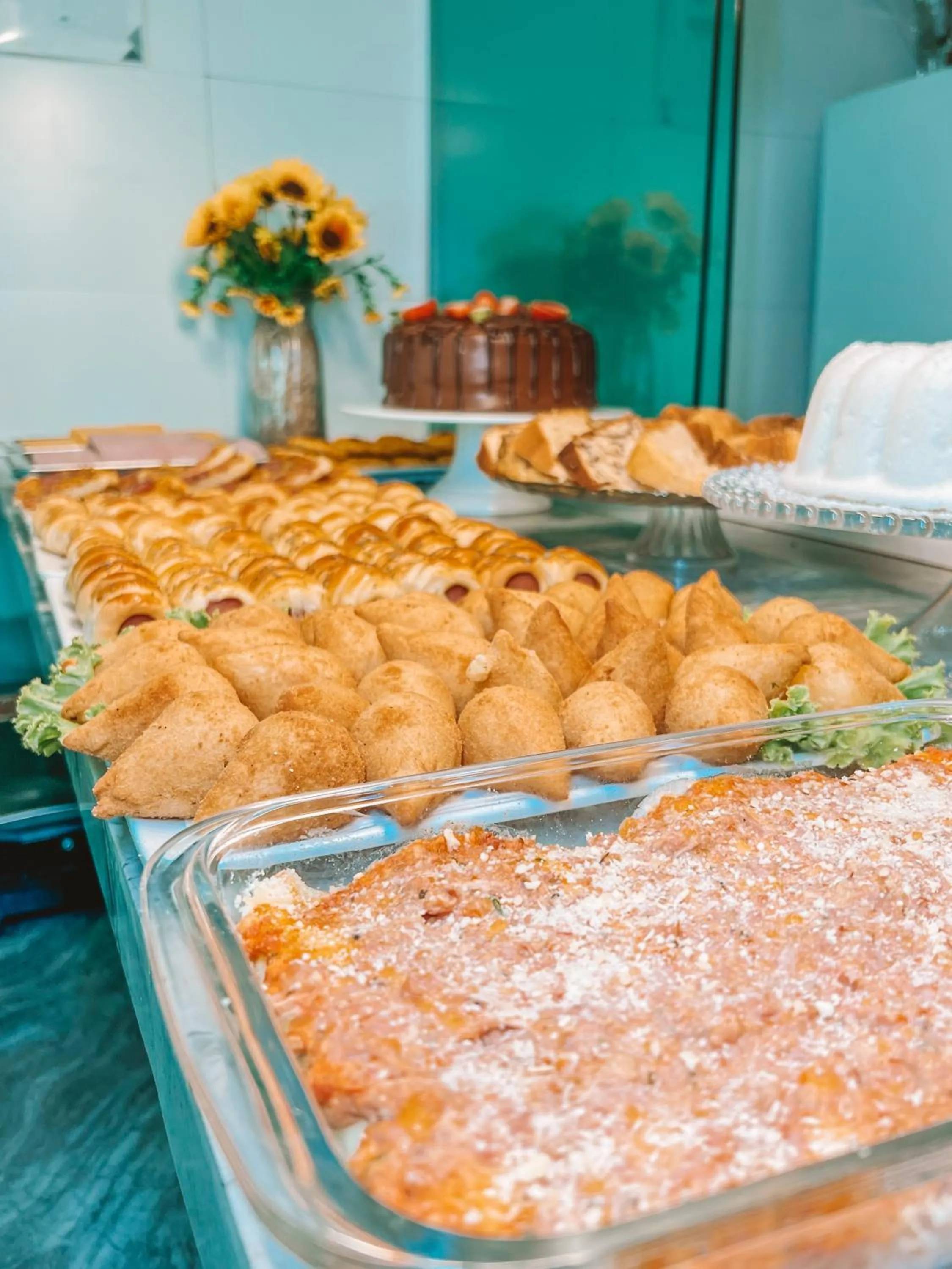 Buffet breakfast in Absolutte Hotel