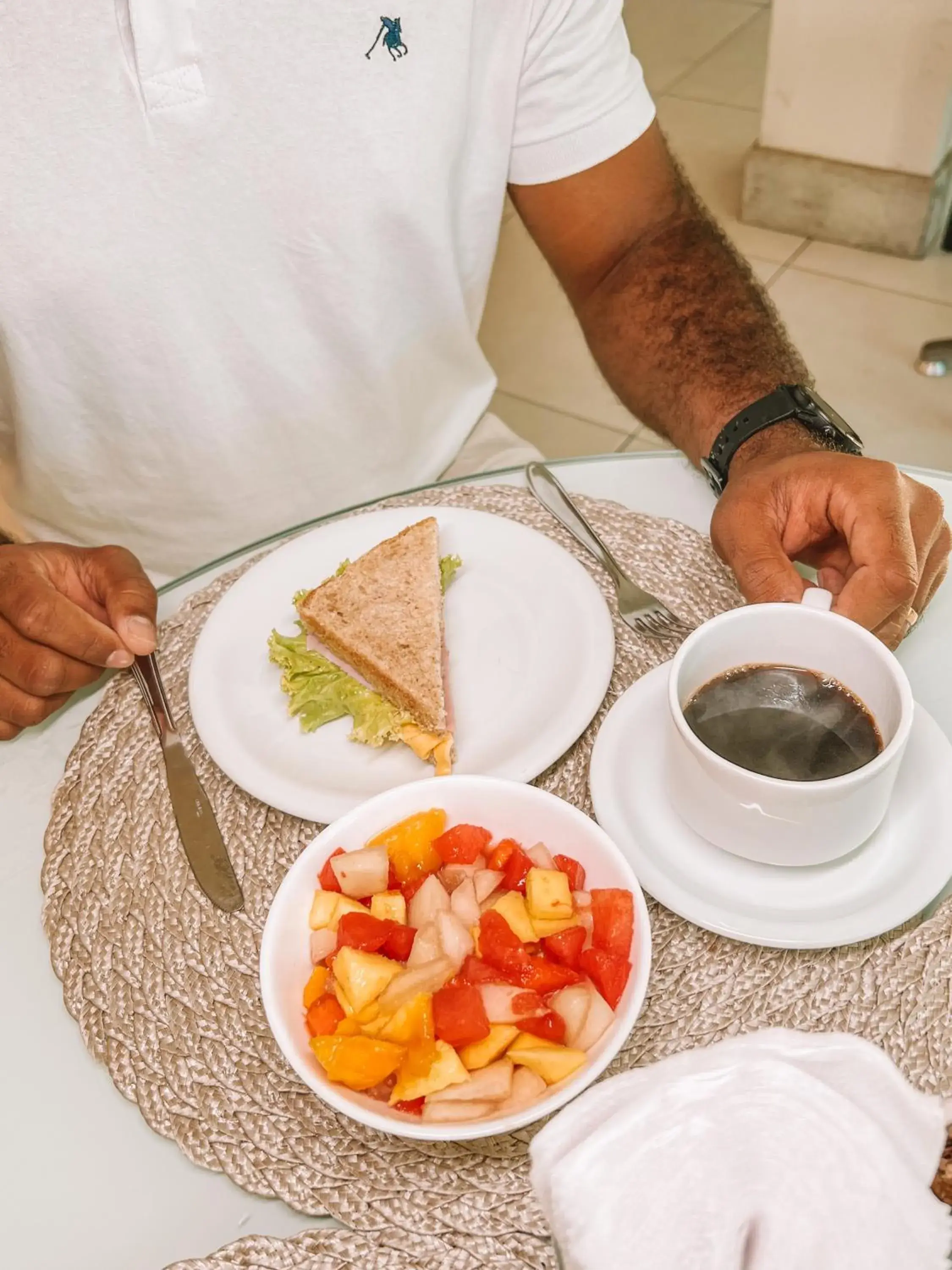 Breakfast in Absolutte Hotel Breakfast in Absolutte Hotel