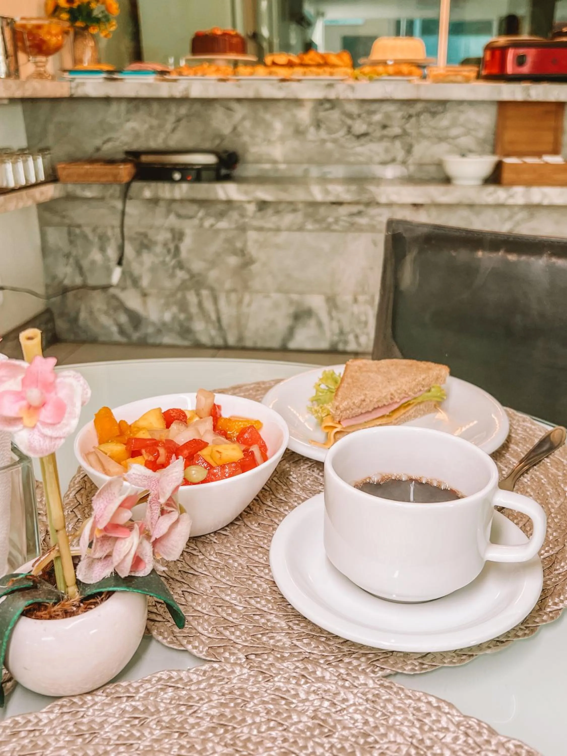 Breakfast in Absolutte Hotel