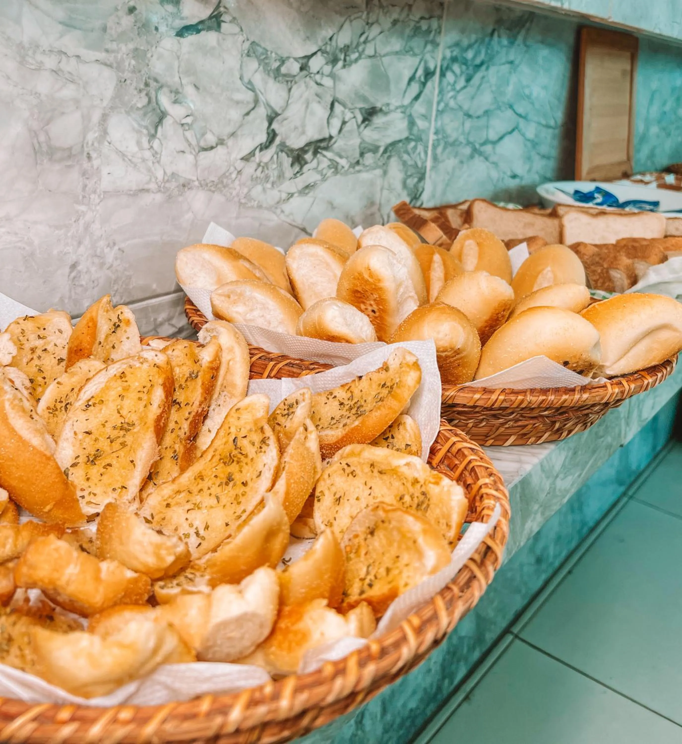 Buffet breakfast in Absolutte Hotel