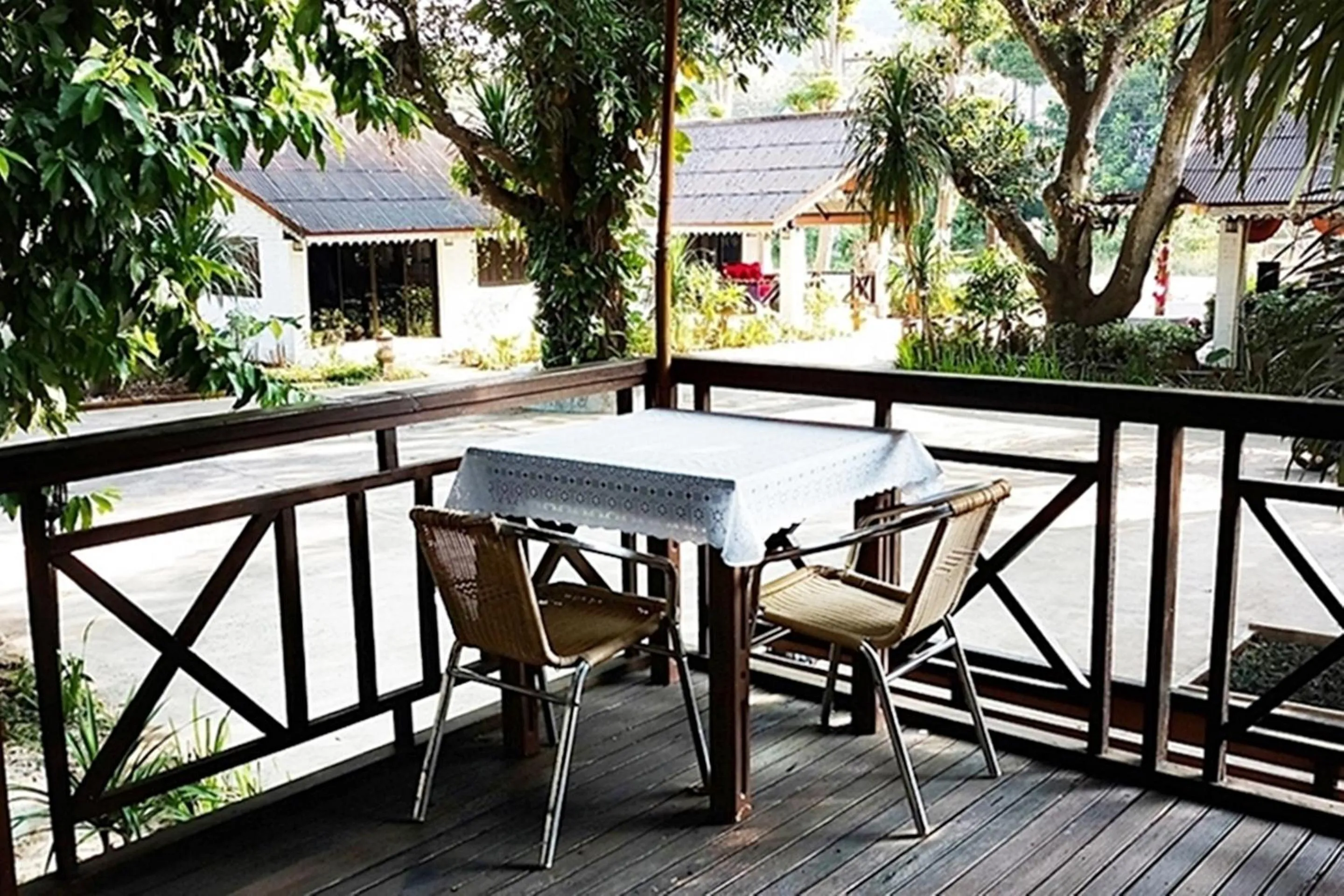 Balcony/Terrace in Banviewnam Camping & Resort