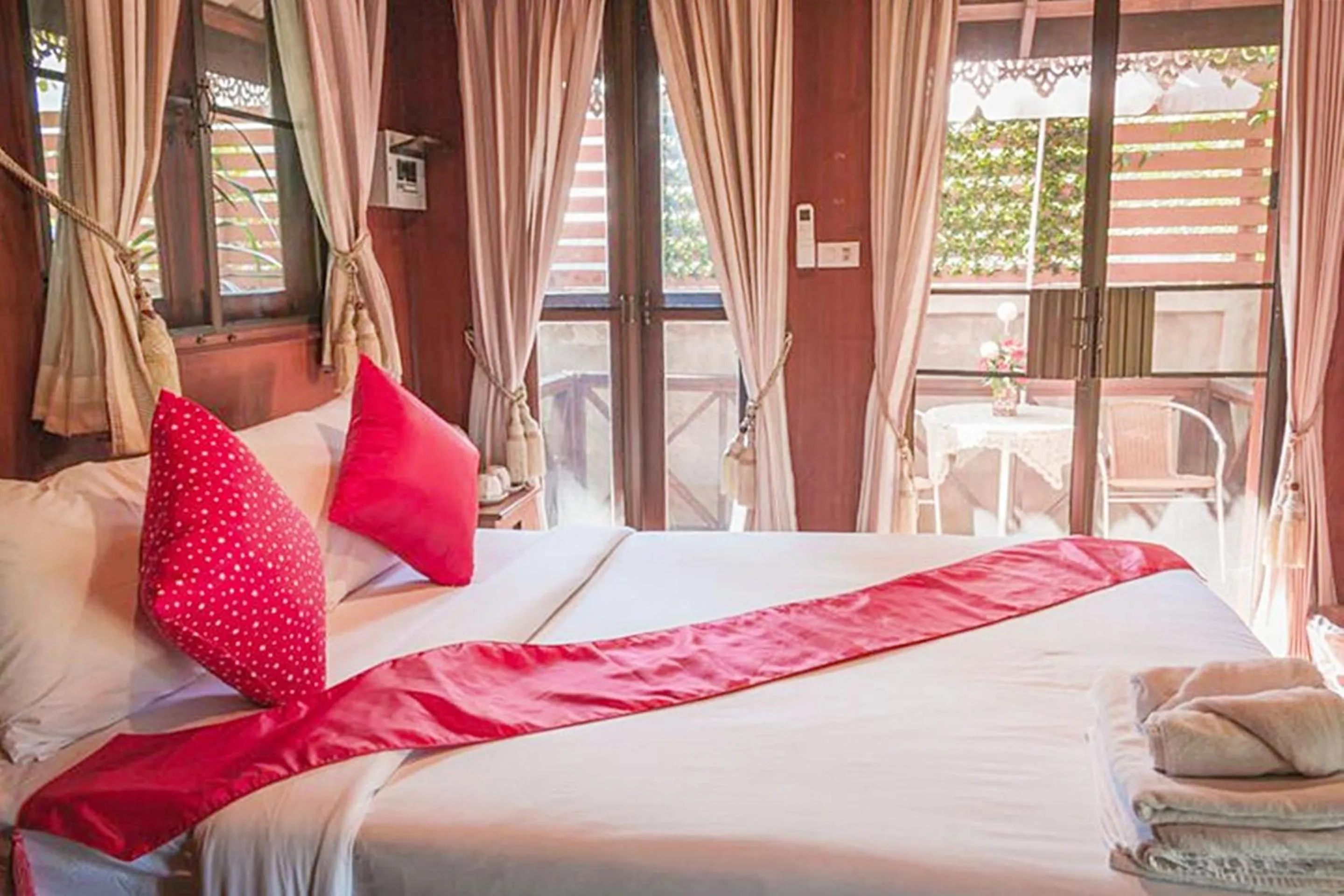 Bed in Banviewnam Camping & Resort