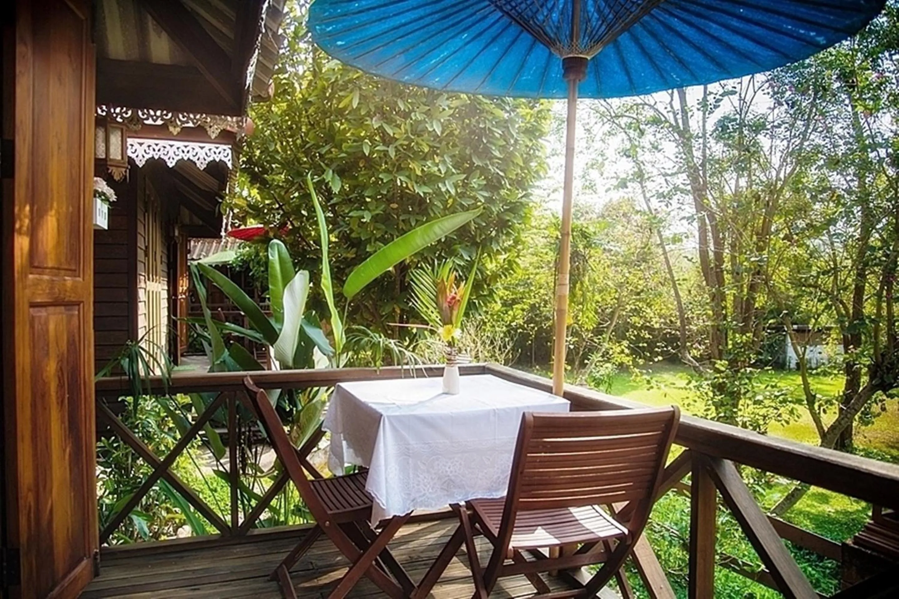 Balcony/Terrace in Banviewnam Camping & Resort