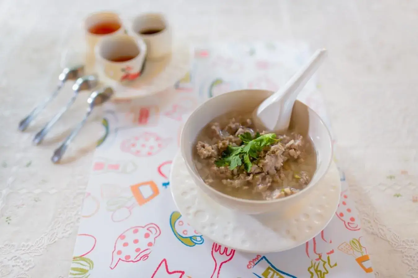 Breakfast in Banviewnam Camping & Resort Breakfast in Banviewnam Camping & Resort