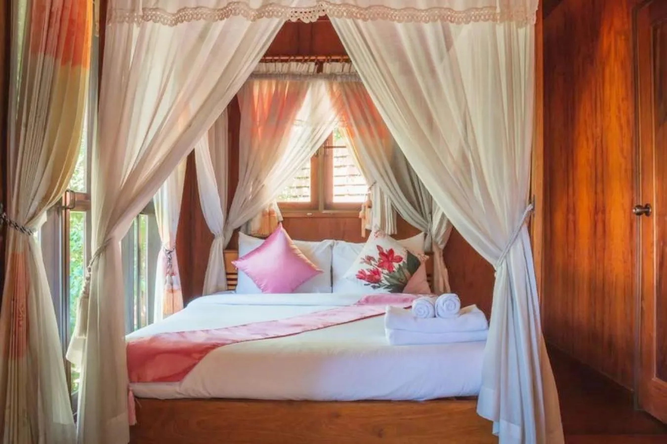 Bed in Banviewnam Camping & Resort