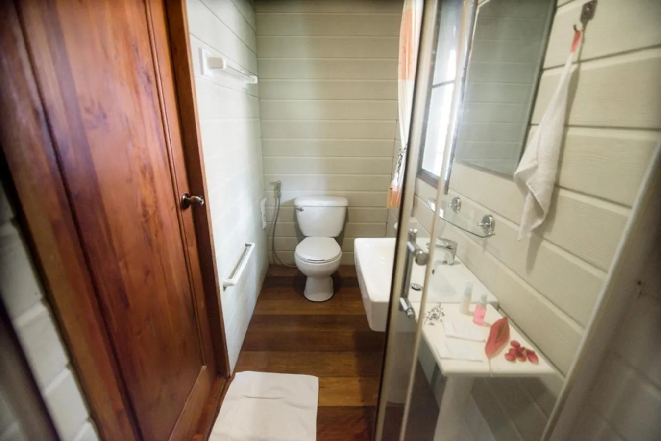 Toilet in Banviewnam Camping & Resort