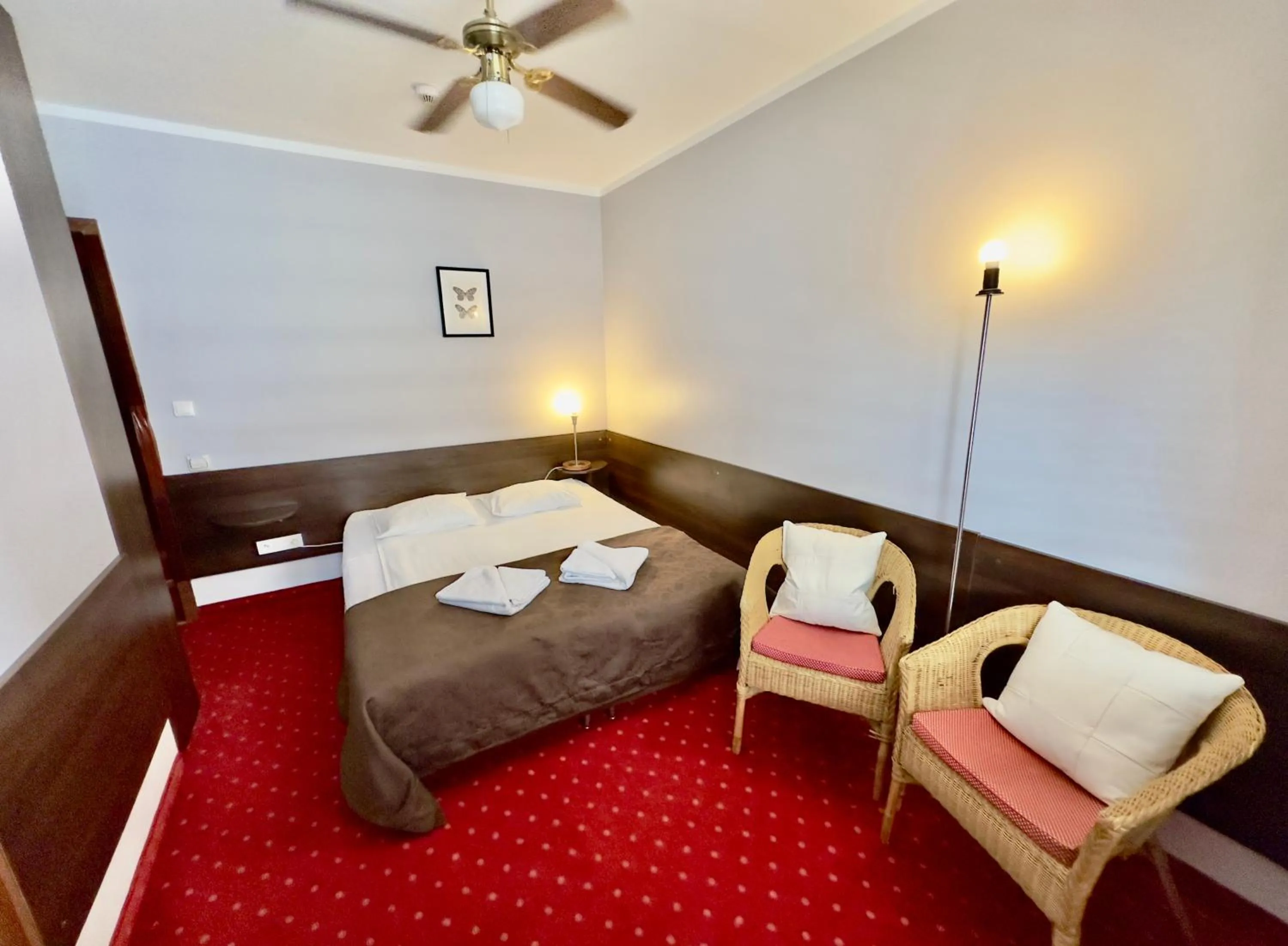 Bed in Villa Stylius