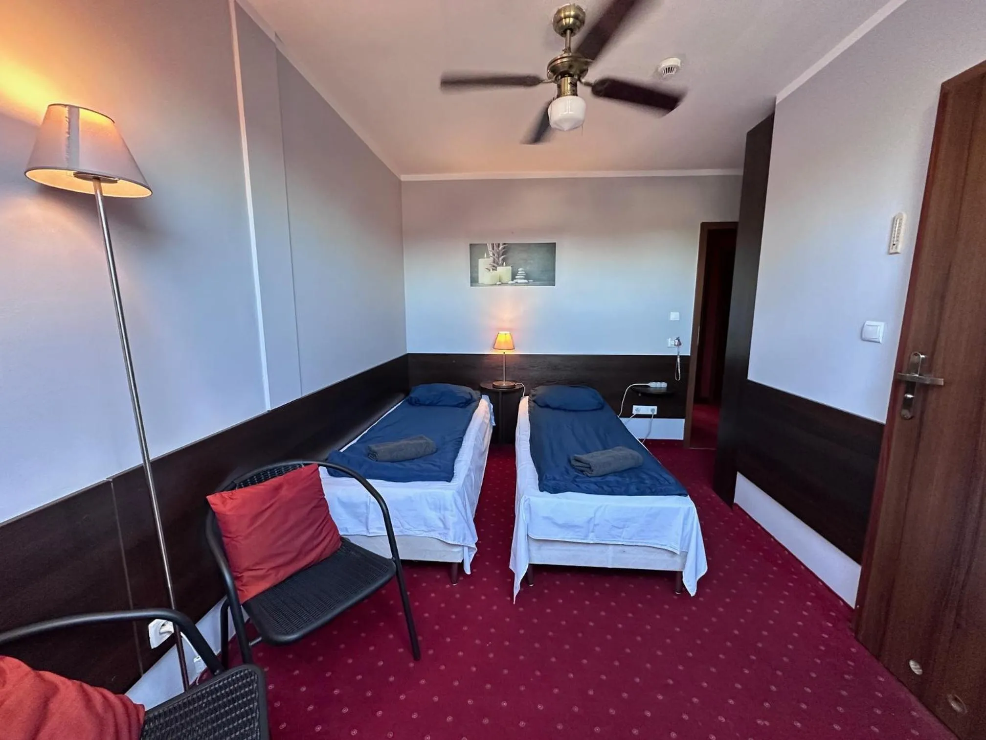 Bed in Villa Stylius