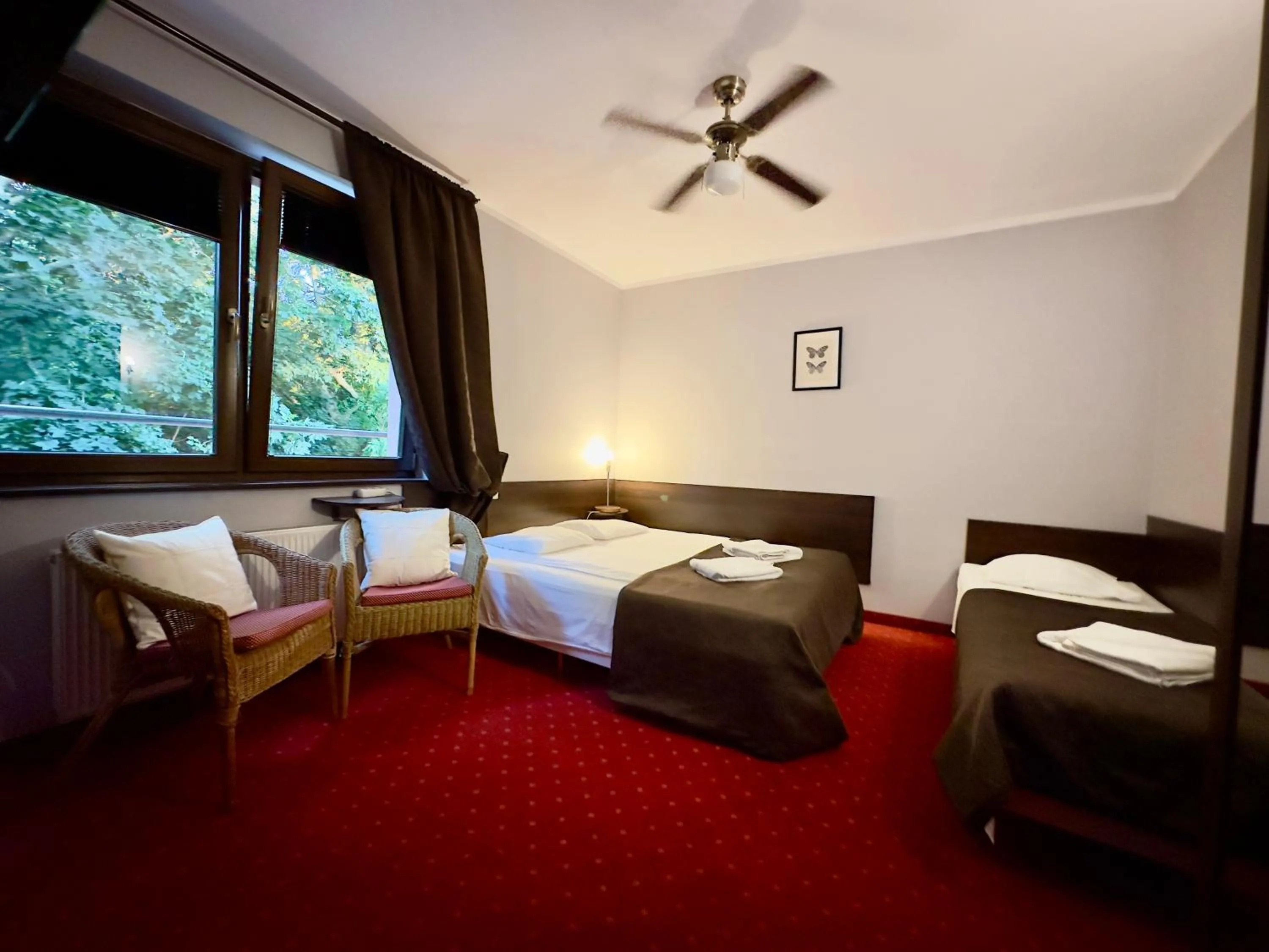 Bed in Villa Stylius