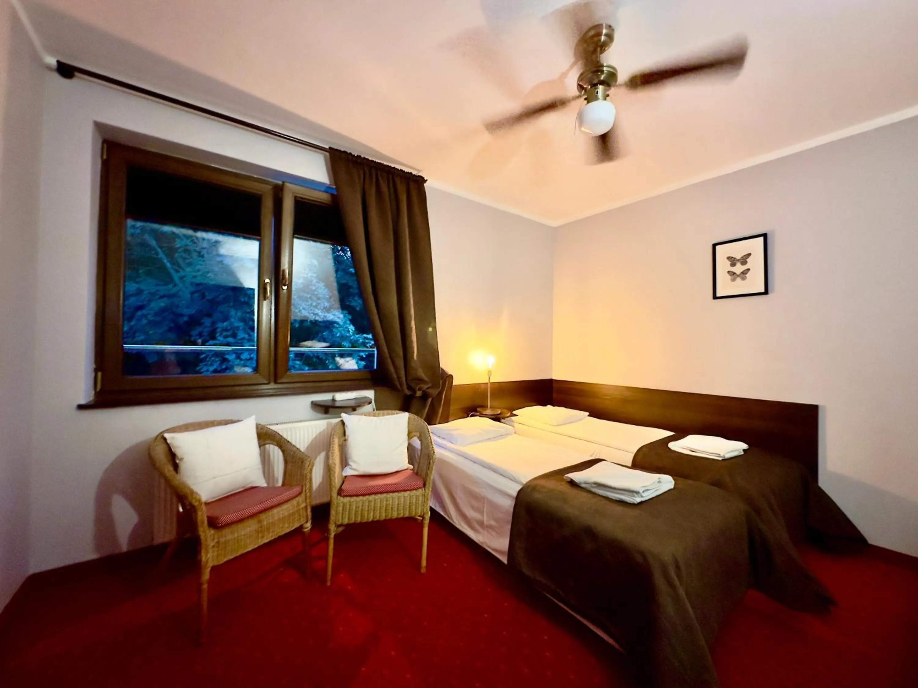 Bed in Villa Stylius