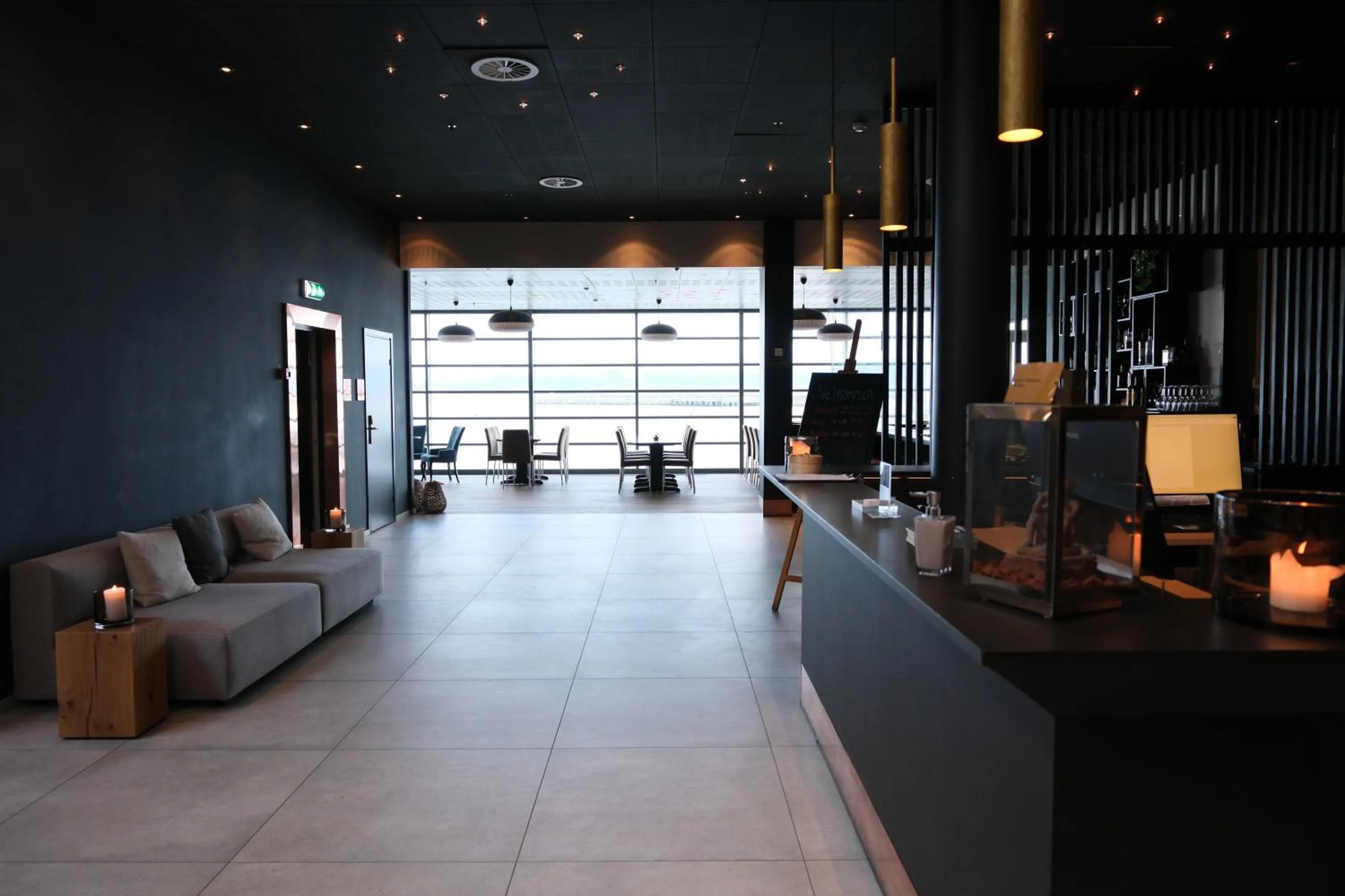 Lobby or reception in Ørland Kysthotell