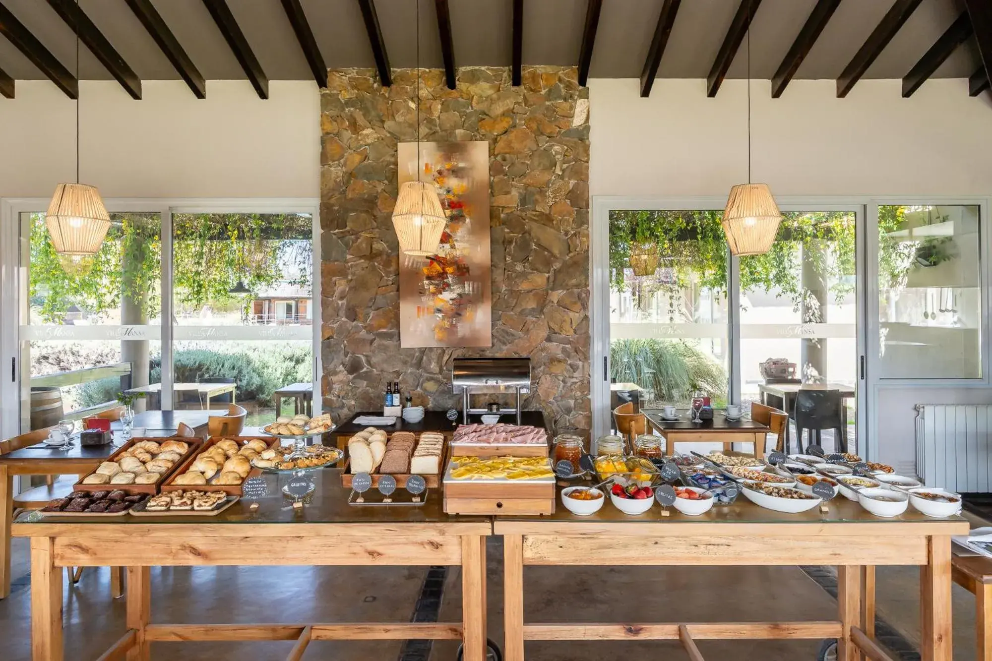 Breakfast in Villa Mansa Breakfast in Villa Mansa