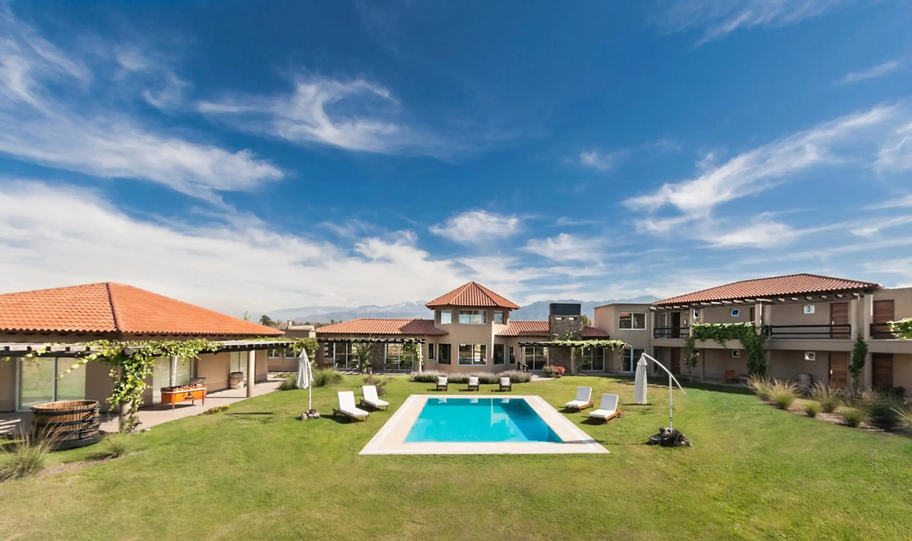 Garden view in Villa Mansa Garden view in Villa Mansa