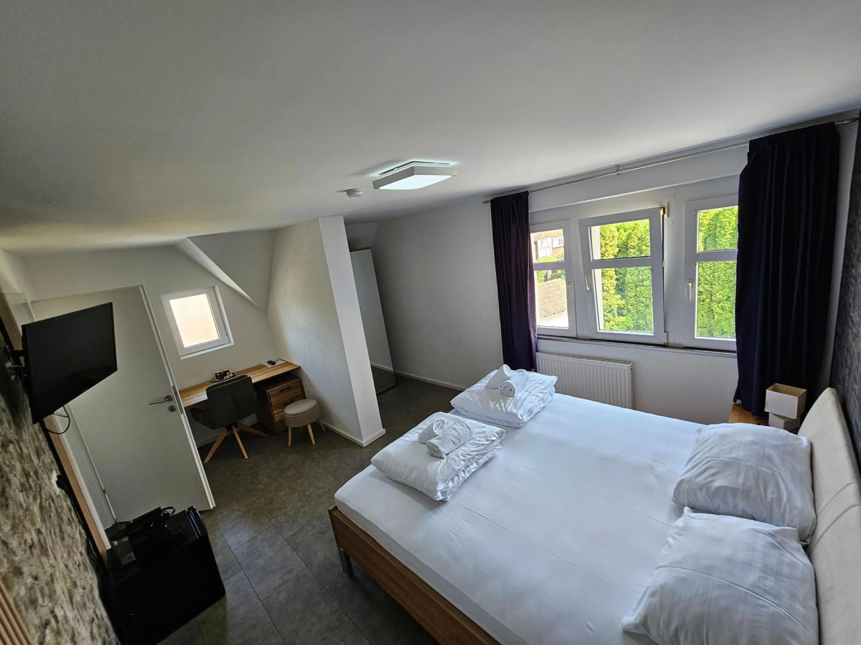 Bed in Gasthaus Sofram