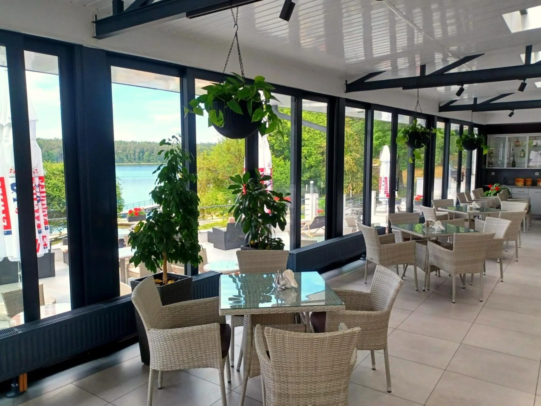 Patio in Hotel Pietrak