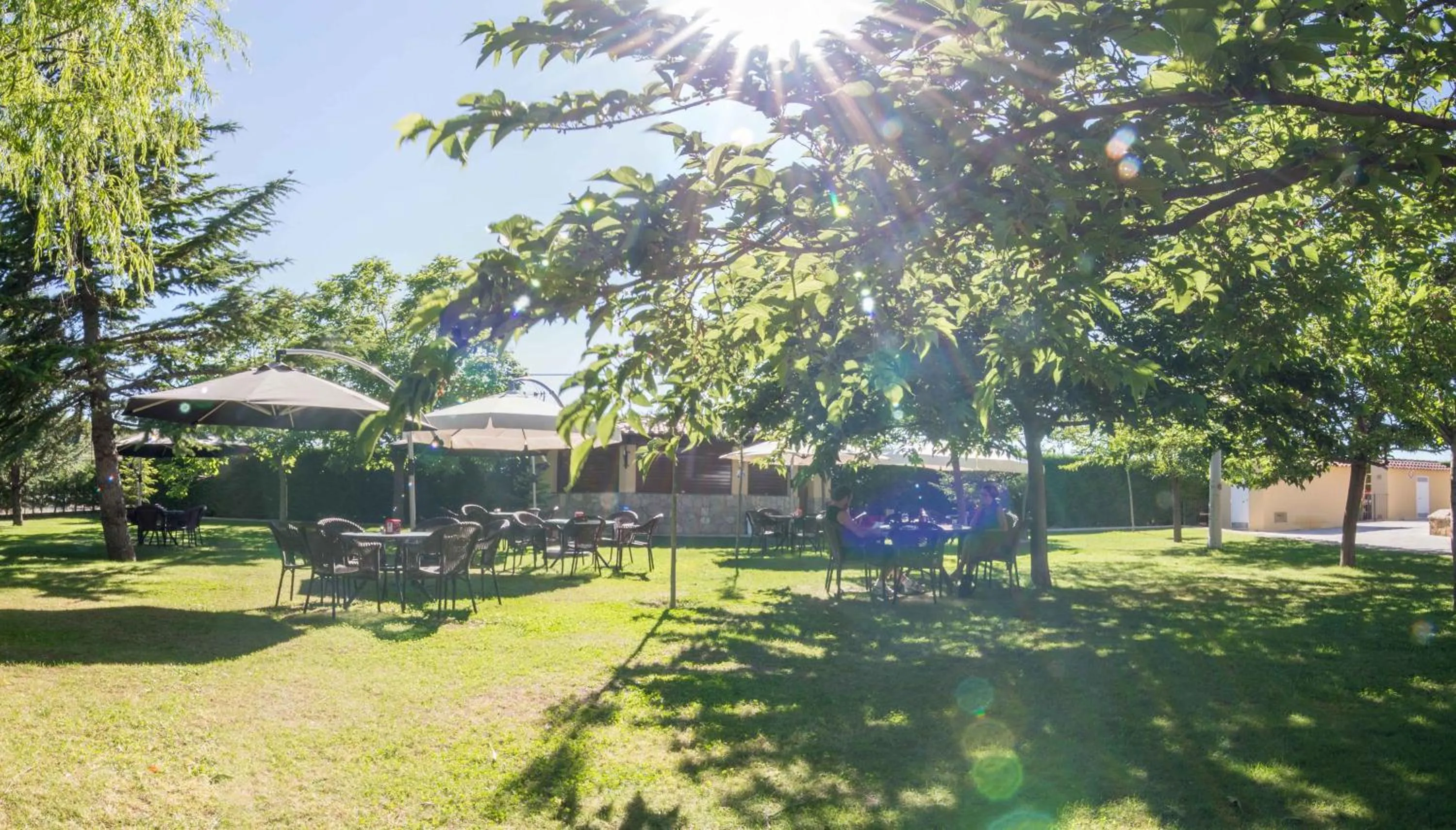 Patio in Hotel de Montaña Rubielos