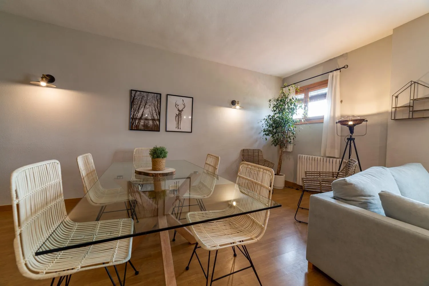 Living room in Hotel de Montaña Rubielos