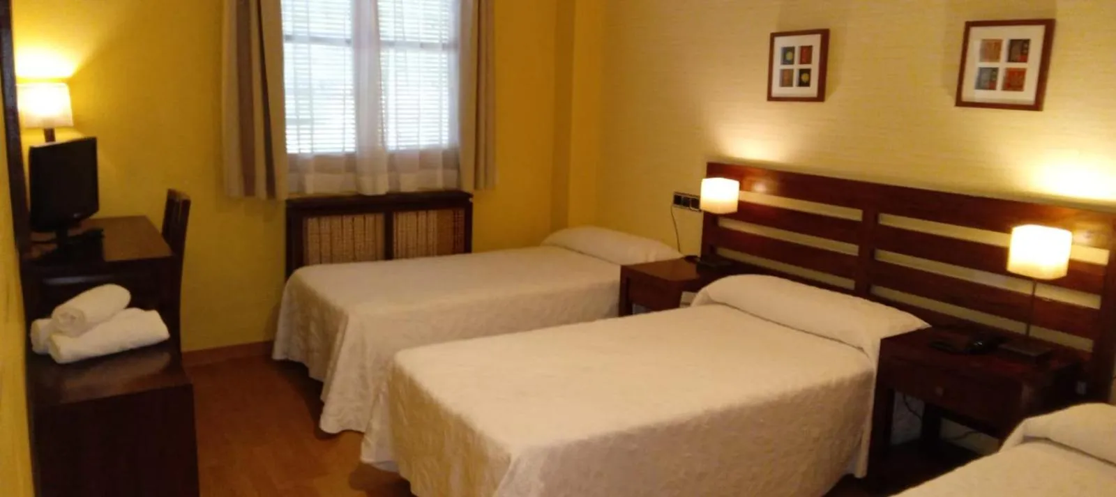 Bed in Hotel de Montaña Rubielos