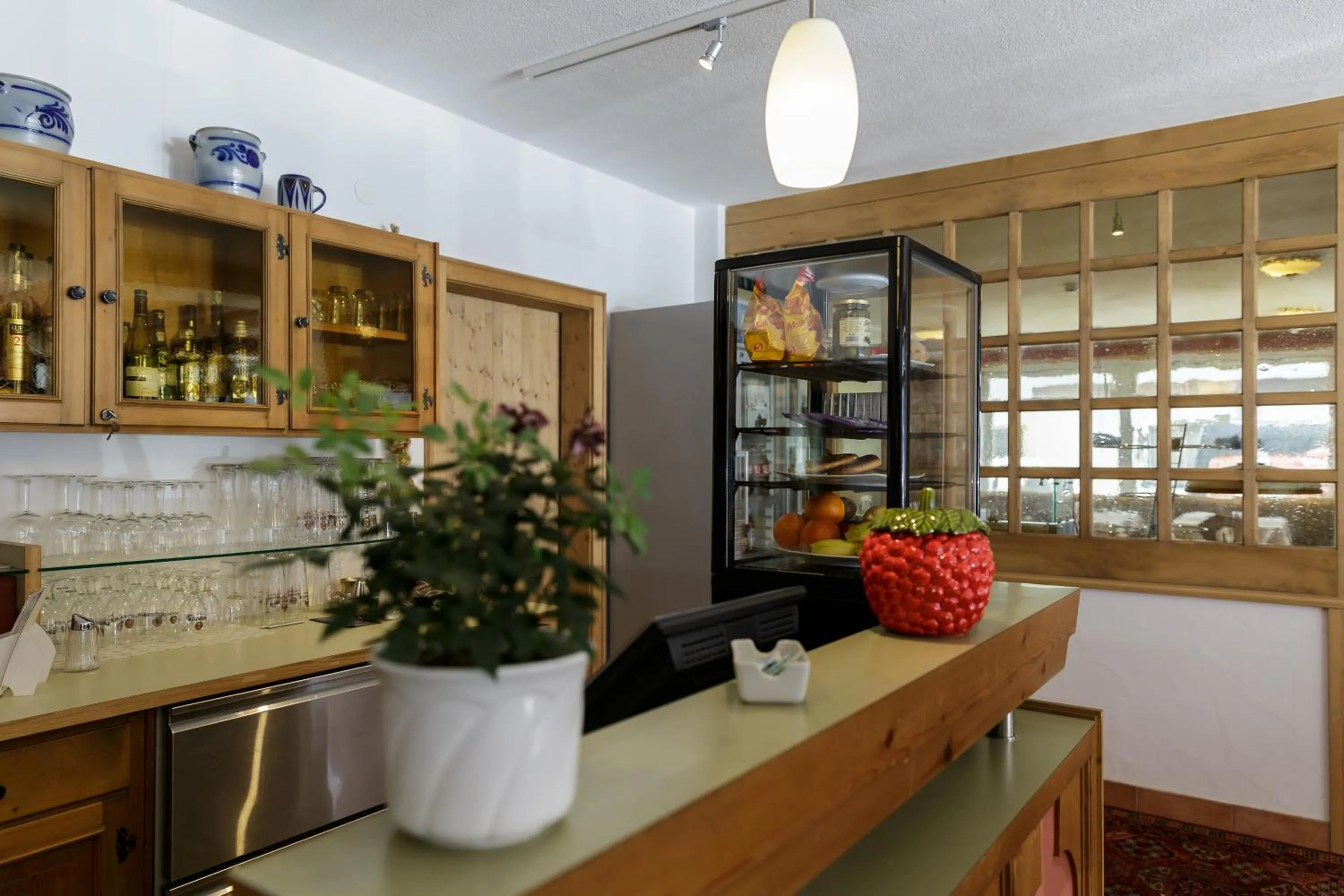 Lobby or reception in Hotel Bergland