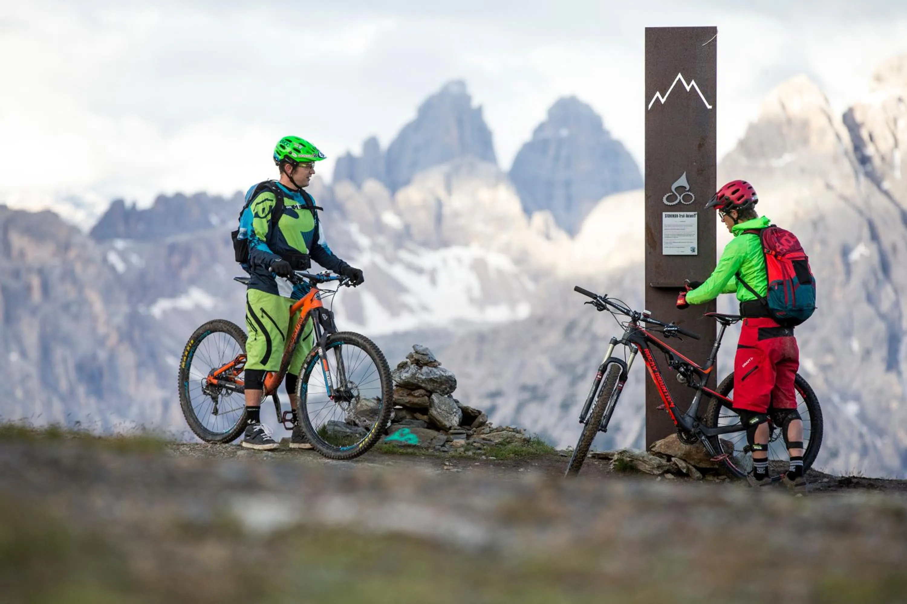 Cycling in Hotel Bergland