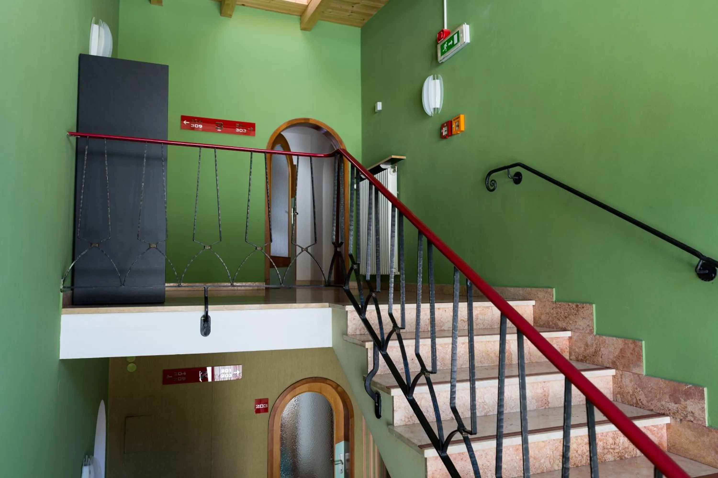 Decorative detail in Hotel Bergland