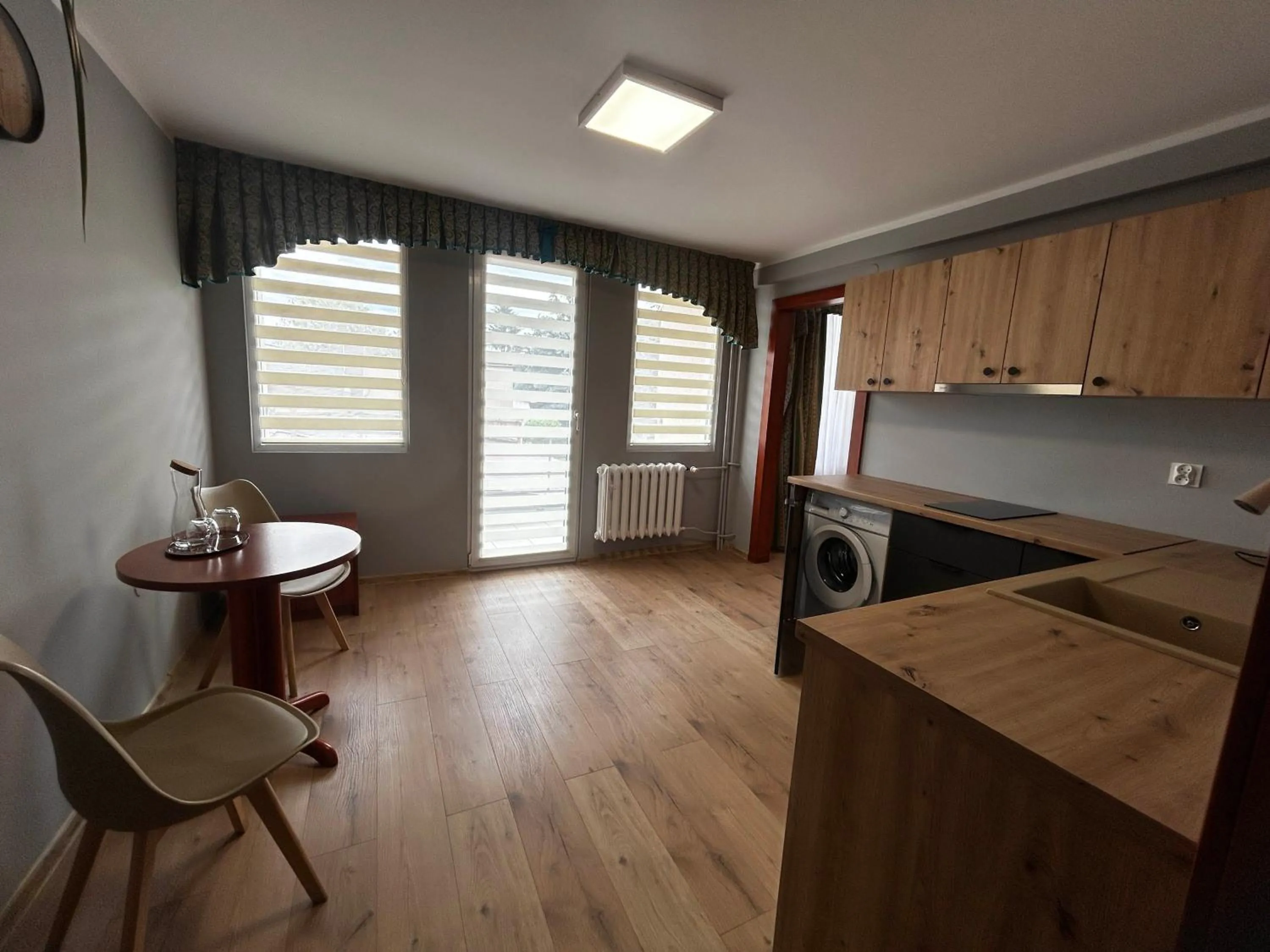 Kitchen or kitchenette in Hotel Pietrak