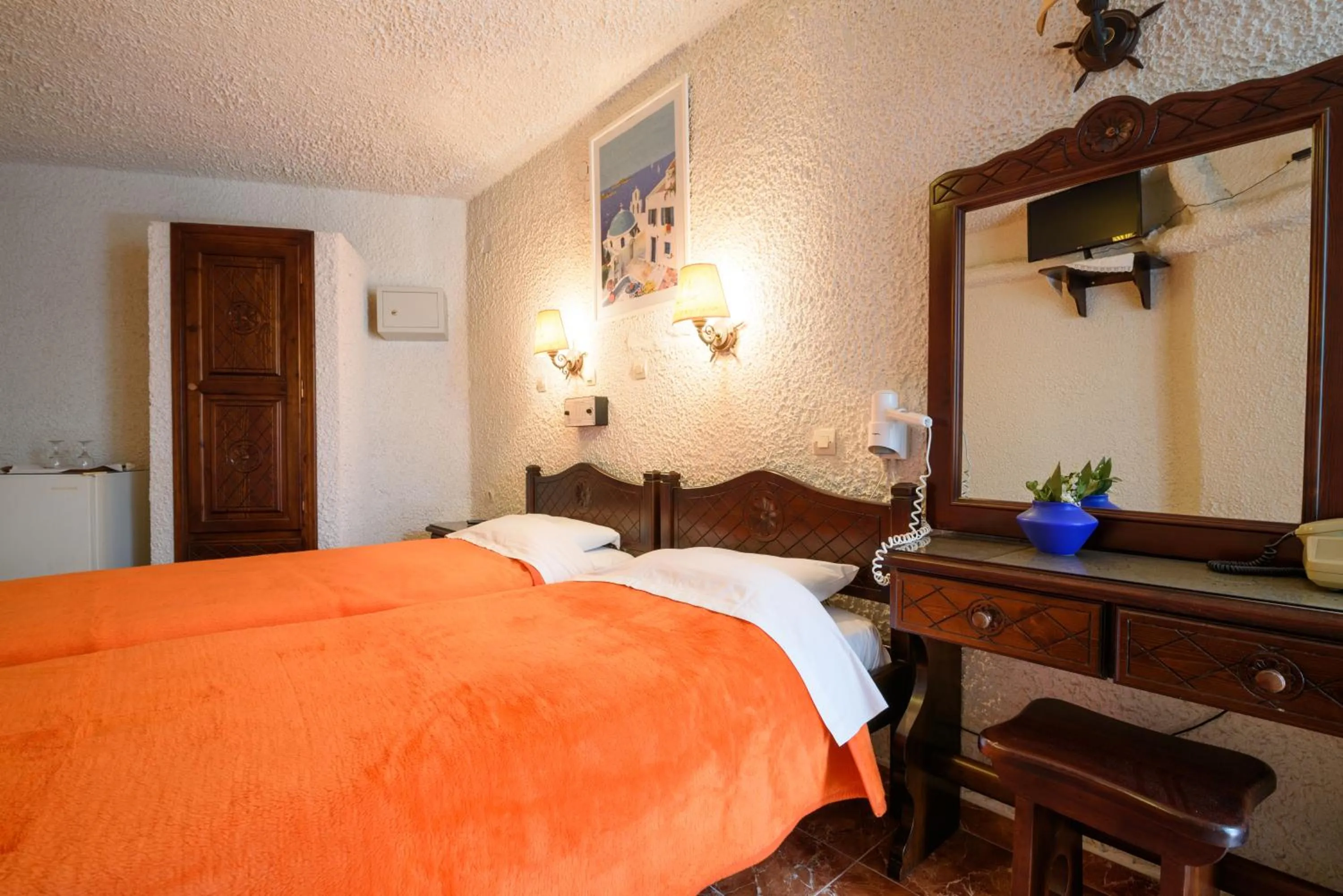 Bed in Hotel Porto Perissa