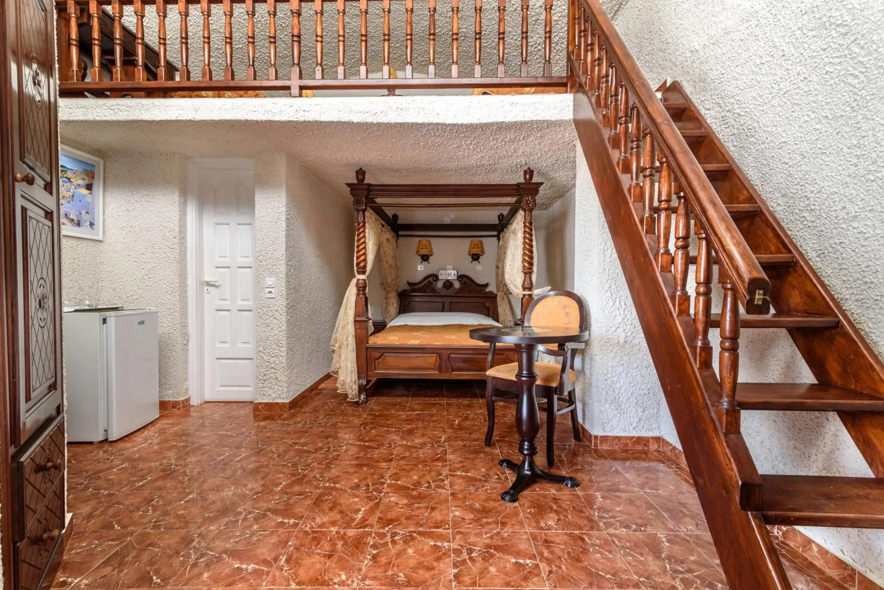 Bed in Hotel Porto Perissa Bed in Hotel Porto Perissa