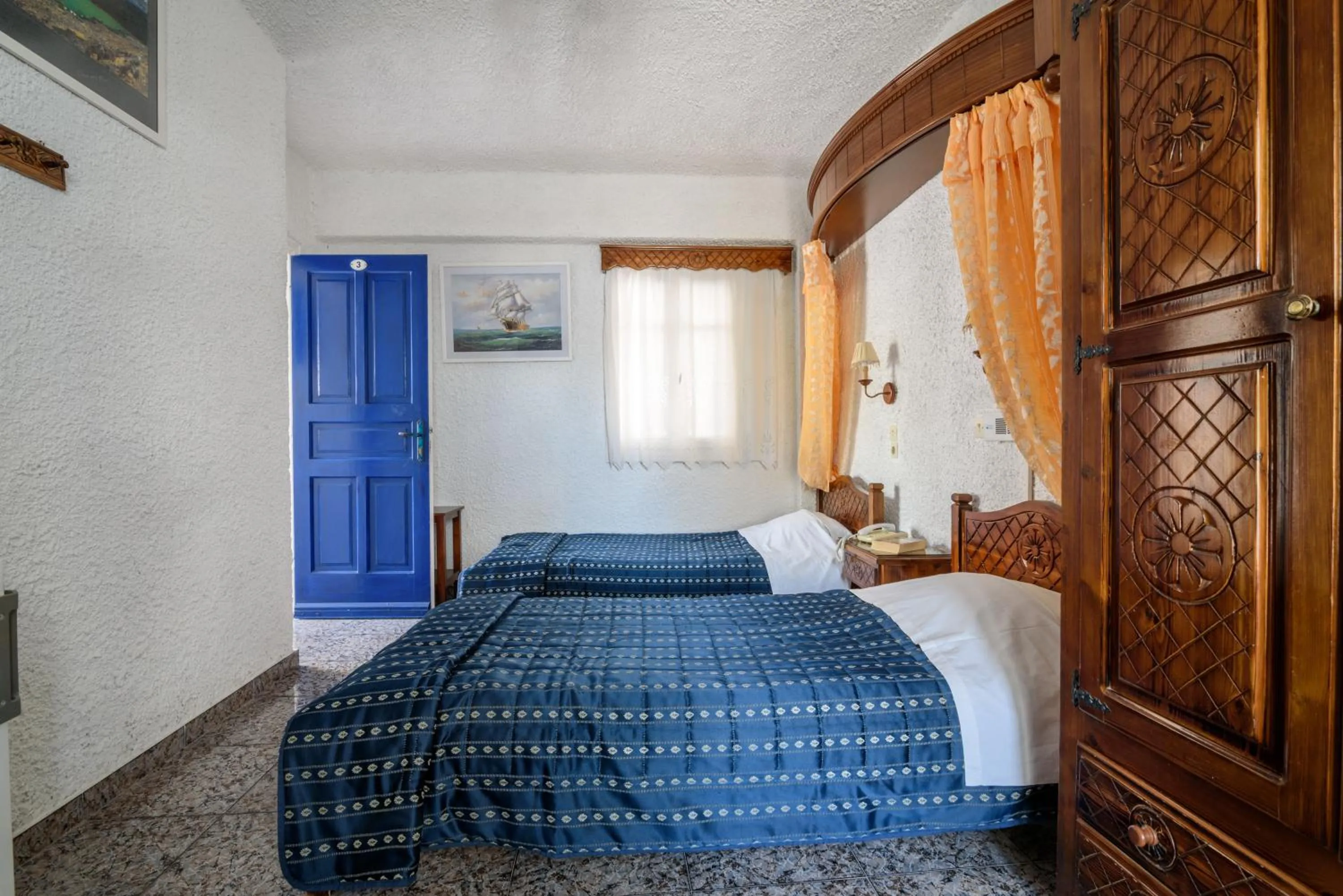 Bed in Hotel Porto Perissa