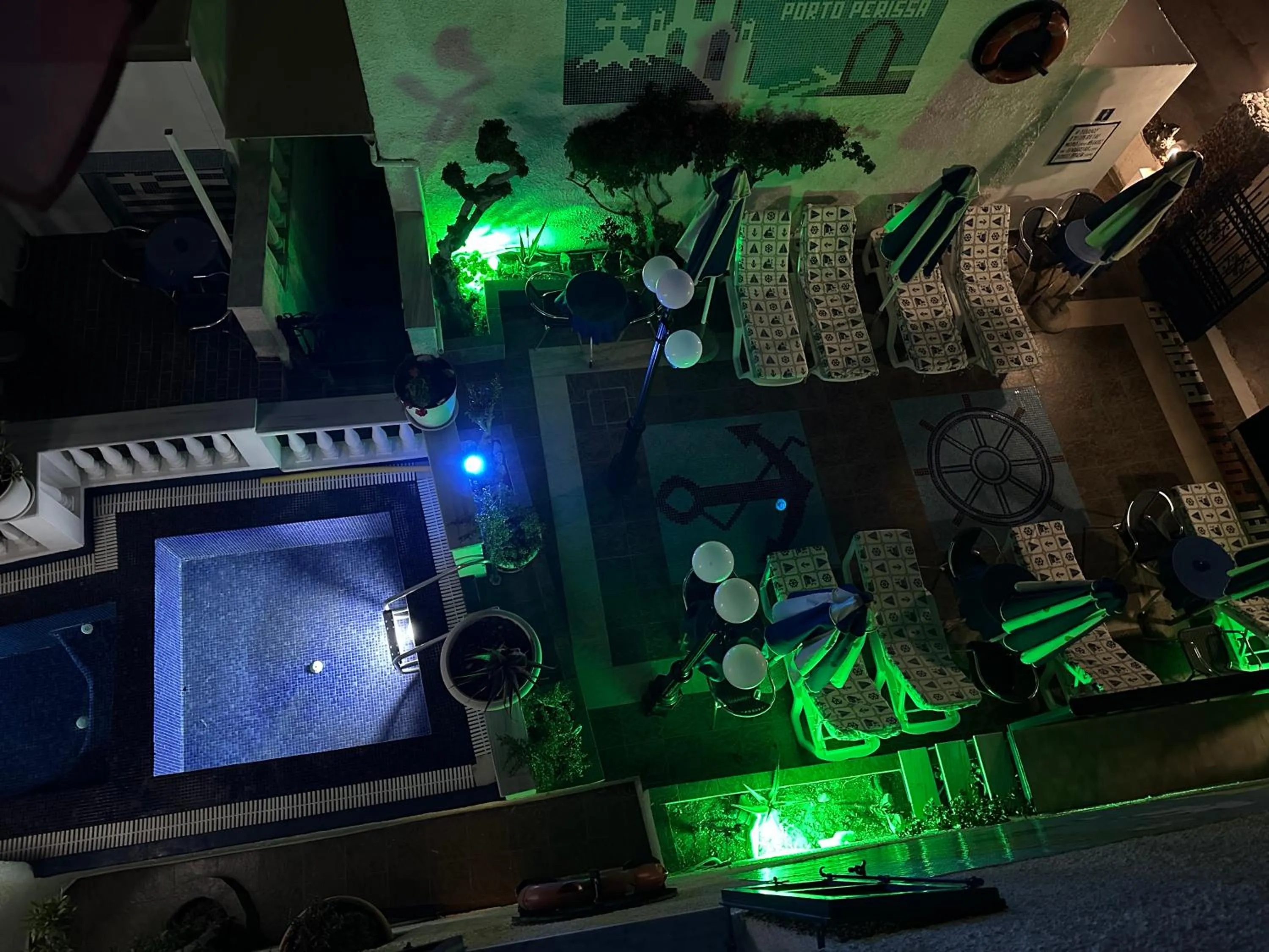 Night in Hotel Porto Perissa