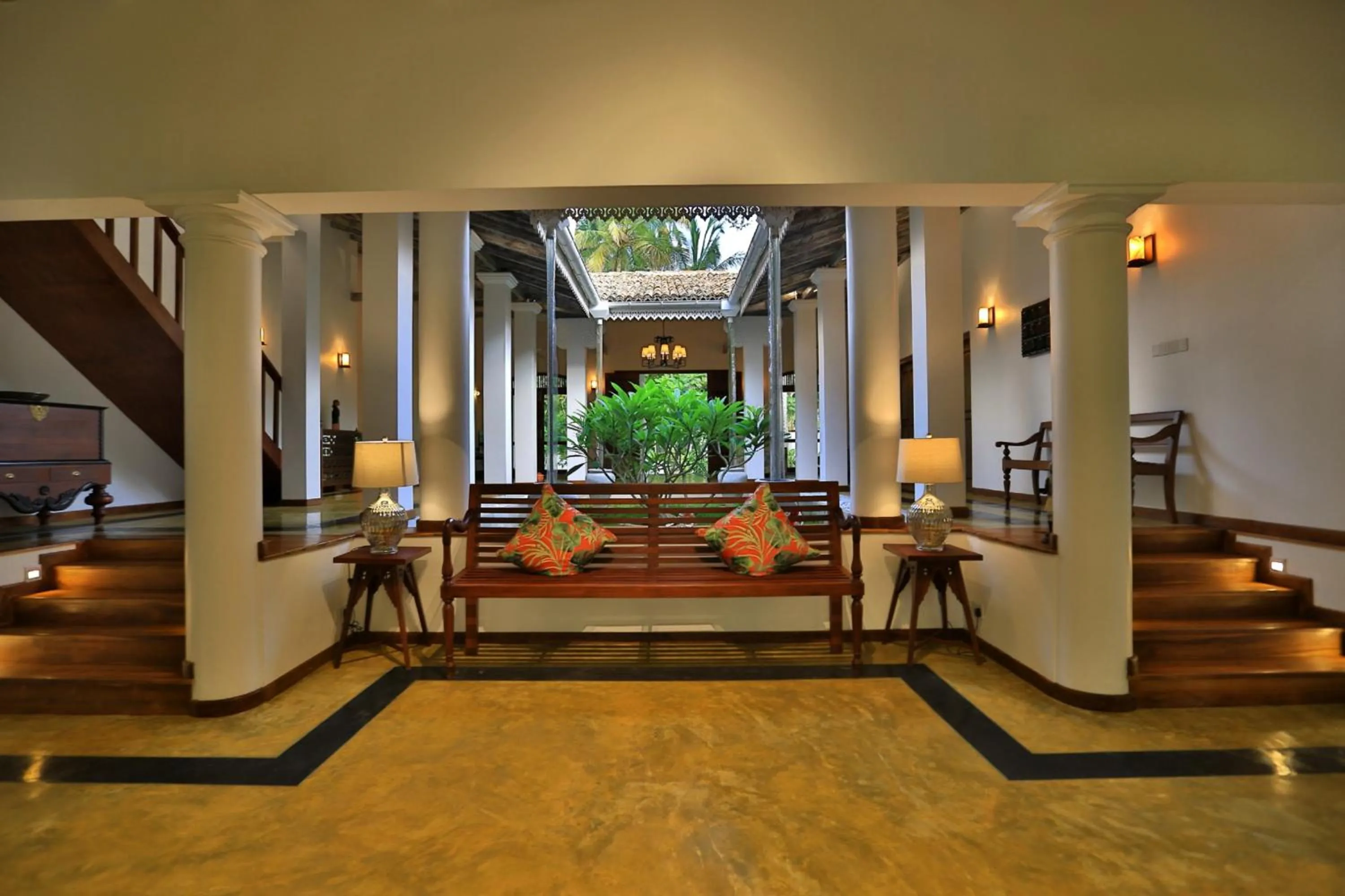 Living room in Amara Villa