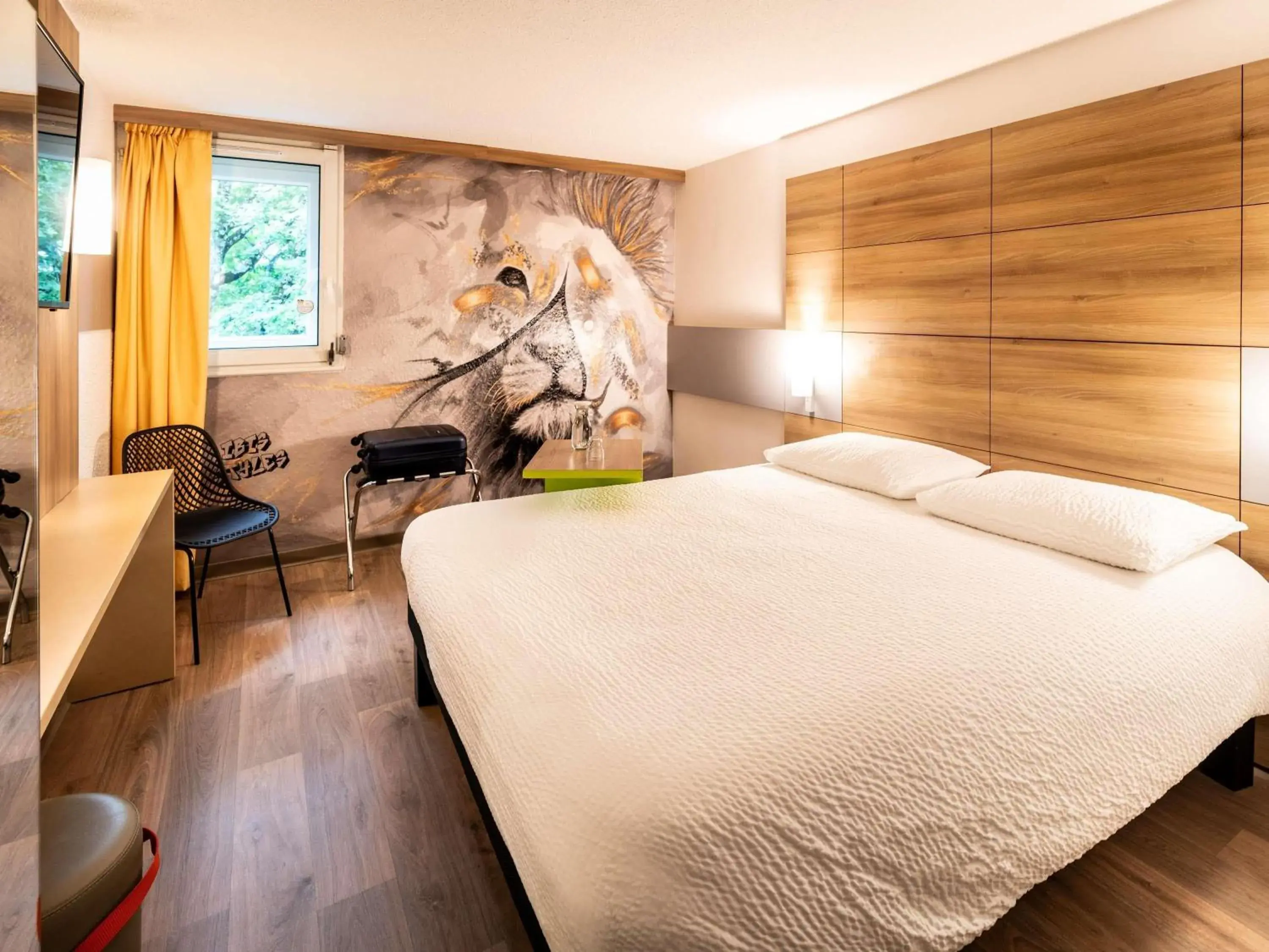 Bedroom, Bed in ibis Styles Brive Ouest Bedroom, Bed in ibis Styles Brive Ouest