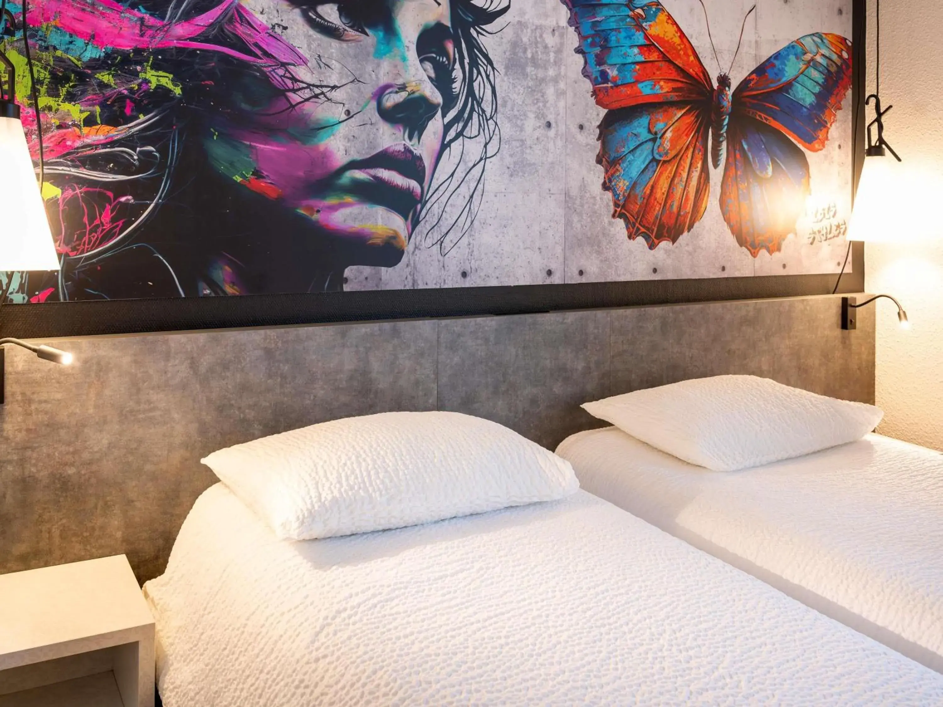 Bedroom, Bed in ibis Styles Brive Ouest Bedroom, Bed in ibis Styles Brive Ouest