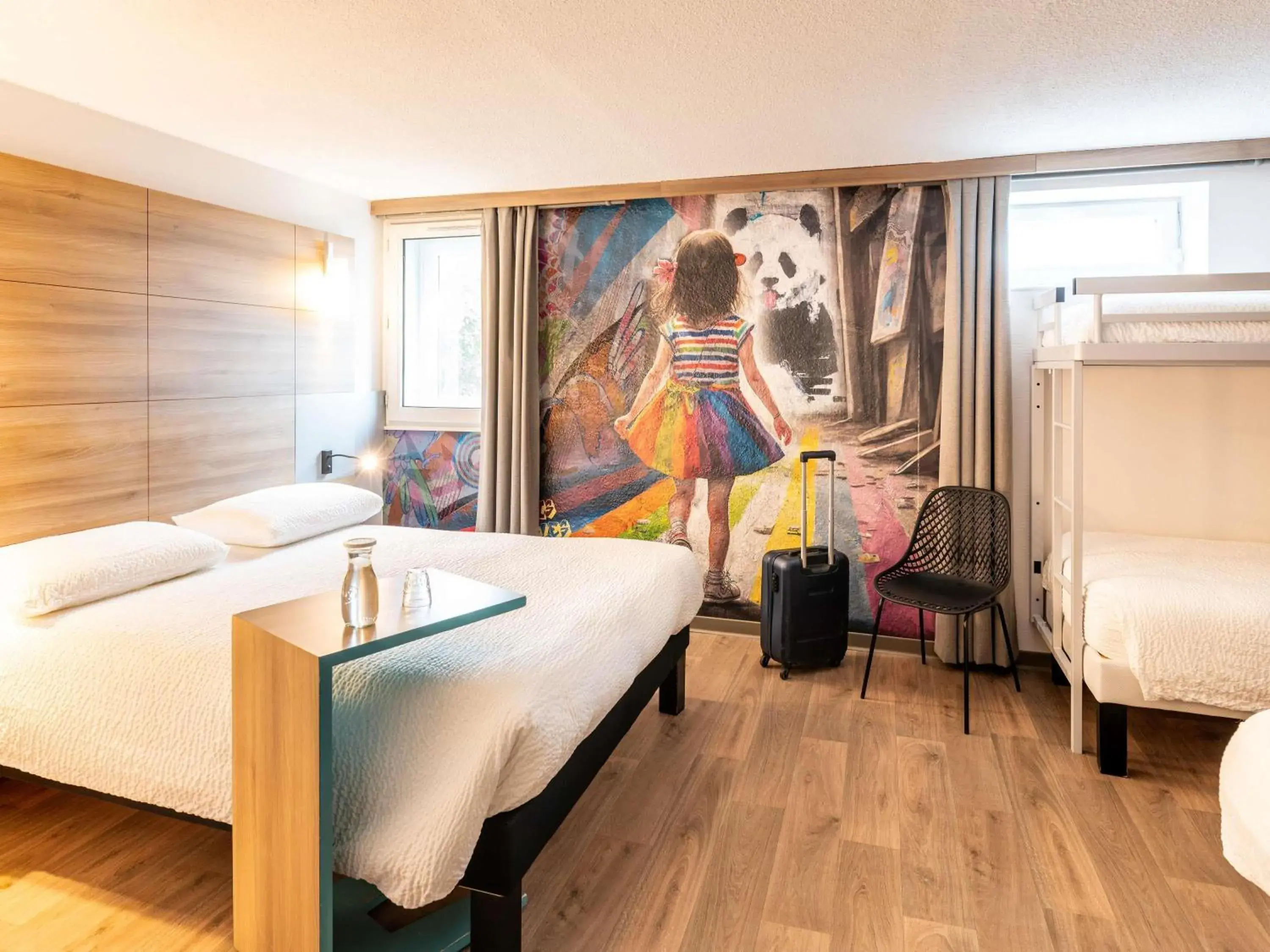 Bedroom, Bed in ibis Styles Brive Ouest Bedroom, Bed in ibis Styles Brive Ouest